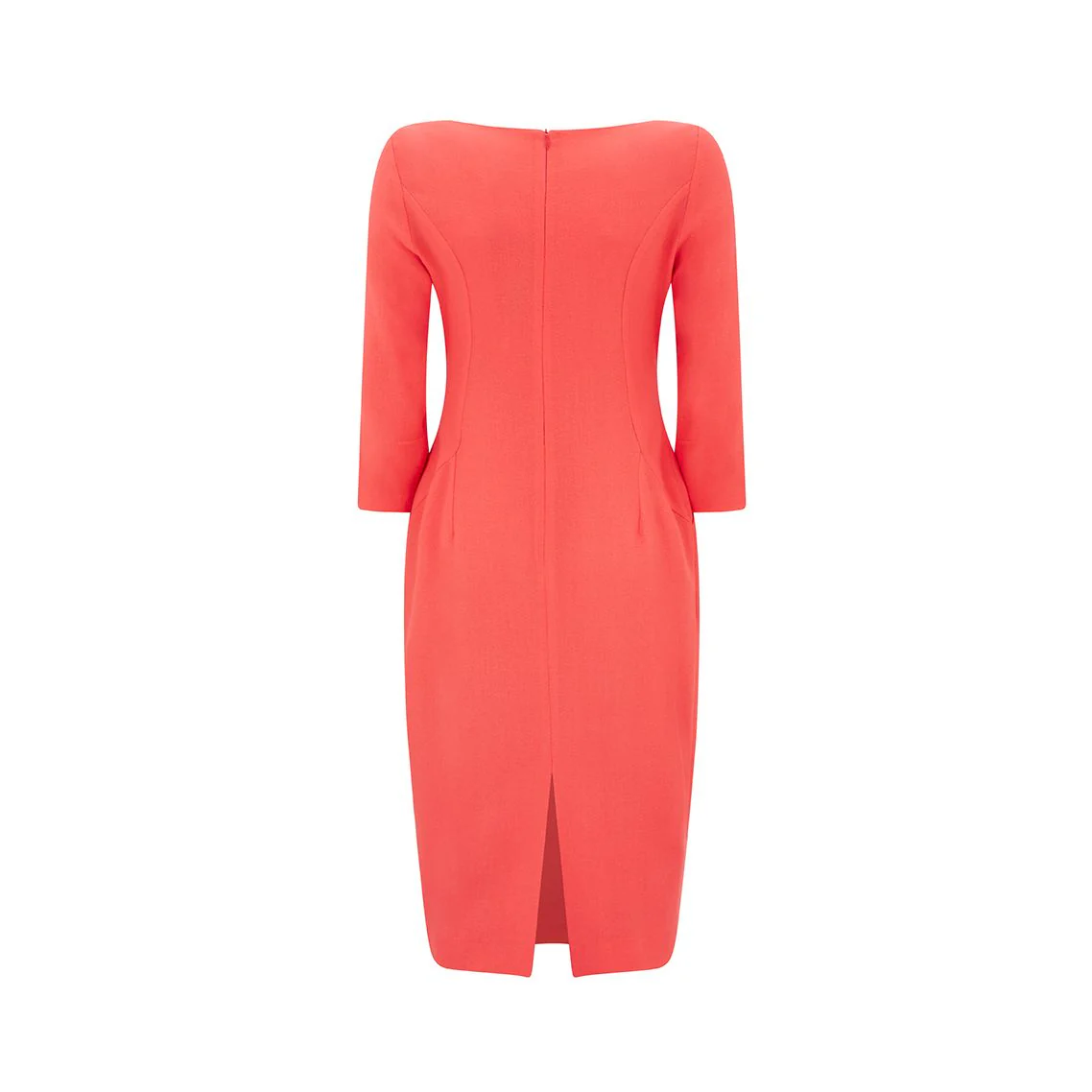Serena Wool Crepe Pencil Dress - Image 2