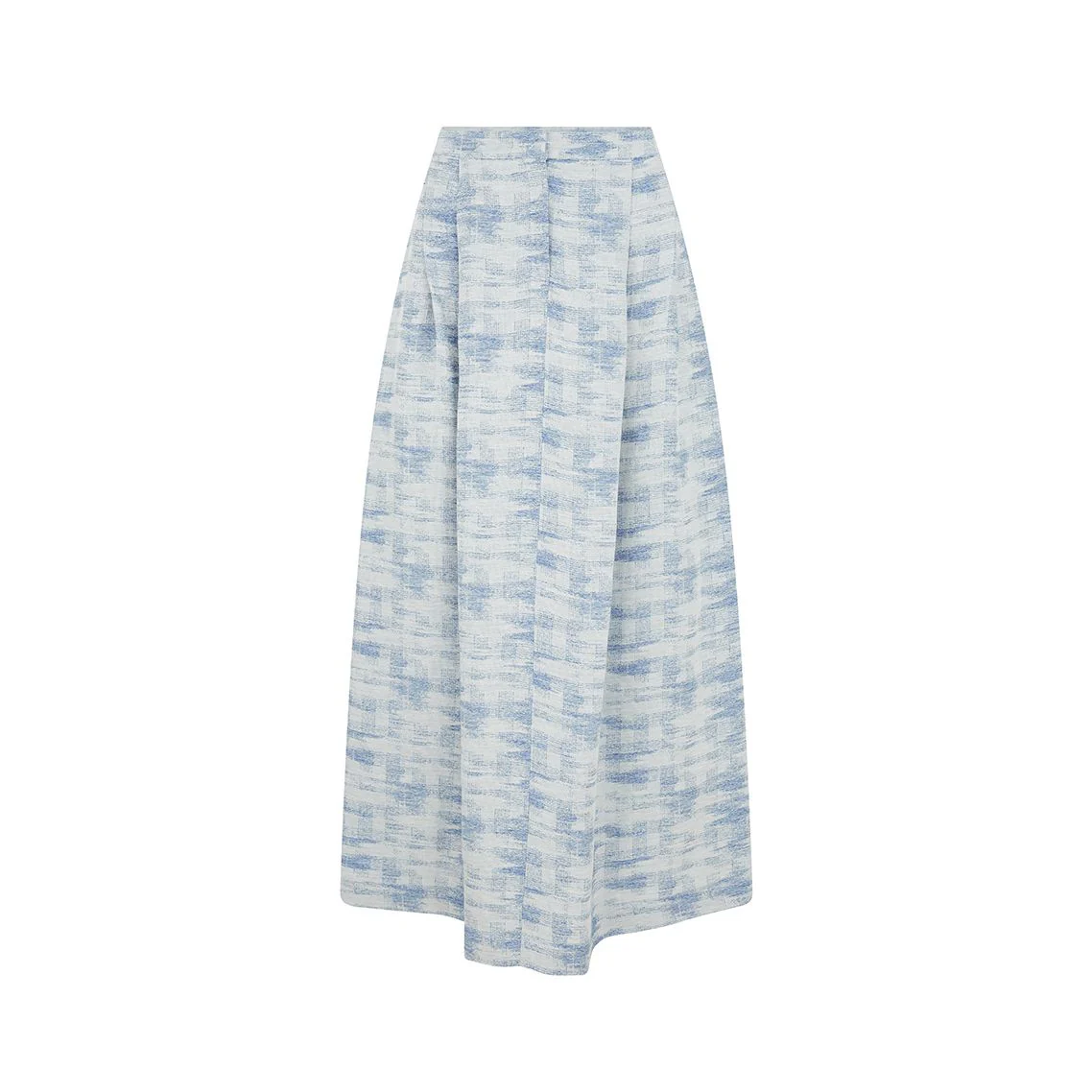 Shaded Check Skirt