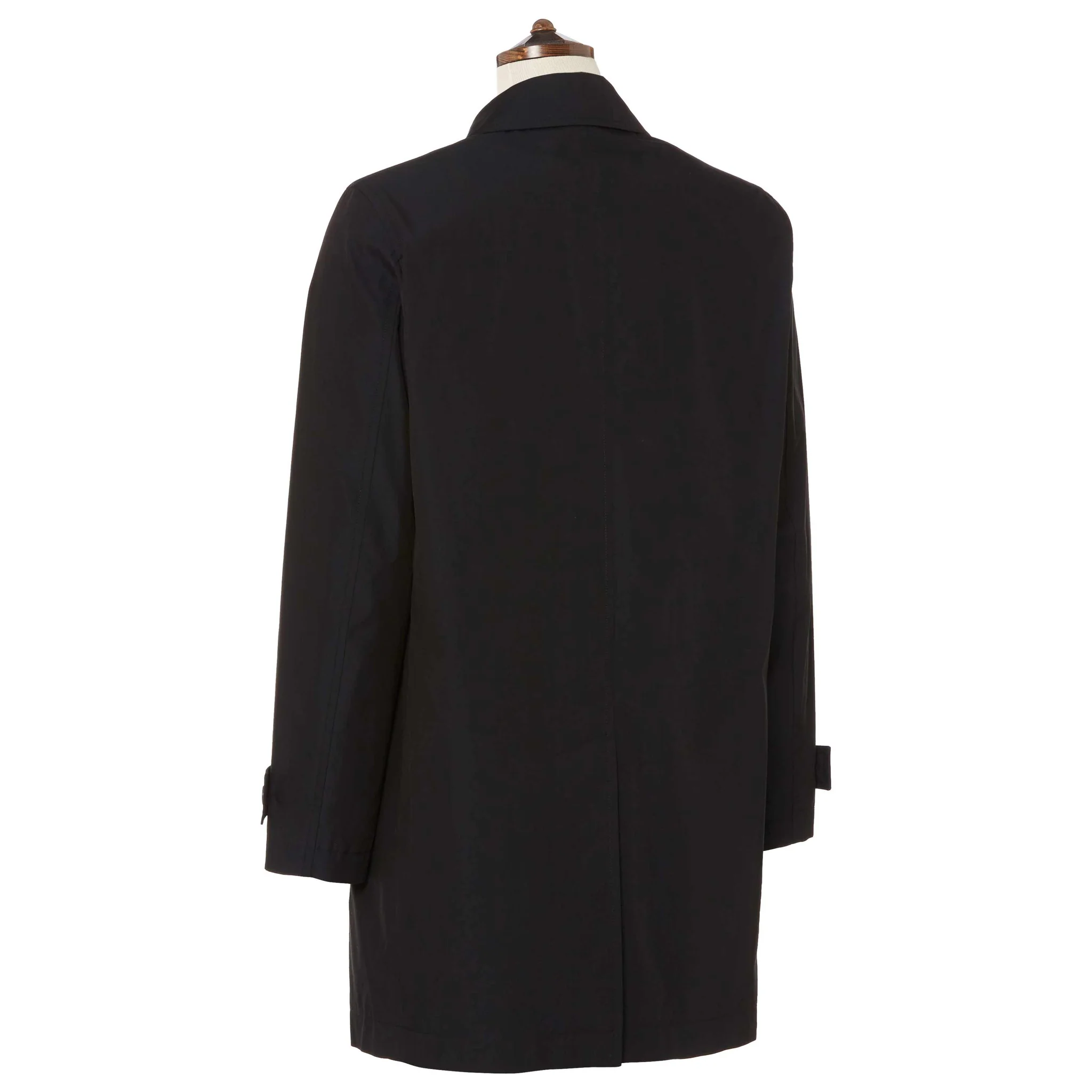 Sheridan Navy Cotton-Gabardine Raincoat - Image 3