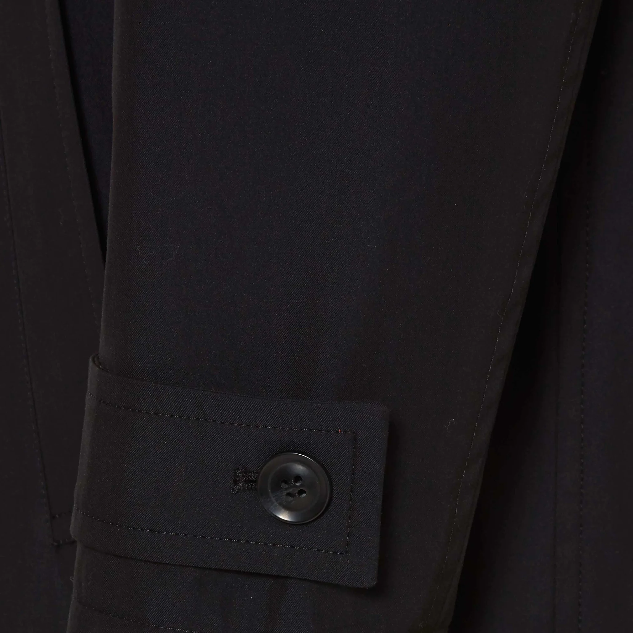 Sheridan Navy Cotton-Gabardine Raincoat - Image 4