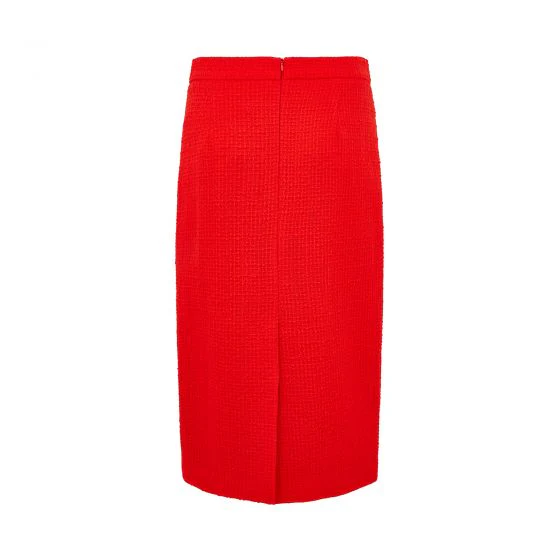 Sloane Summer Tweed Pencil Skirt - Image 2