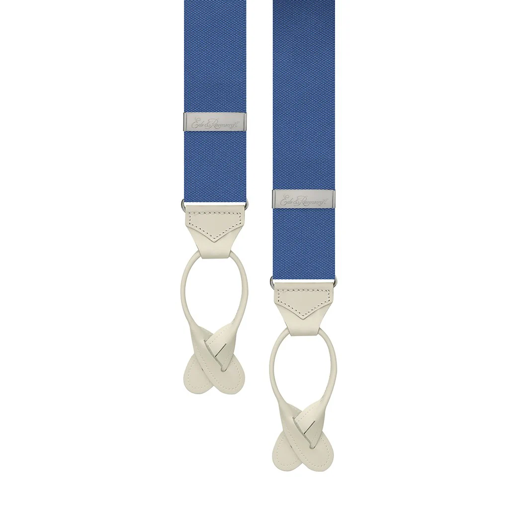 Smalt Blue Barathea Braces