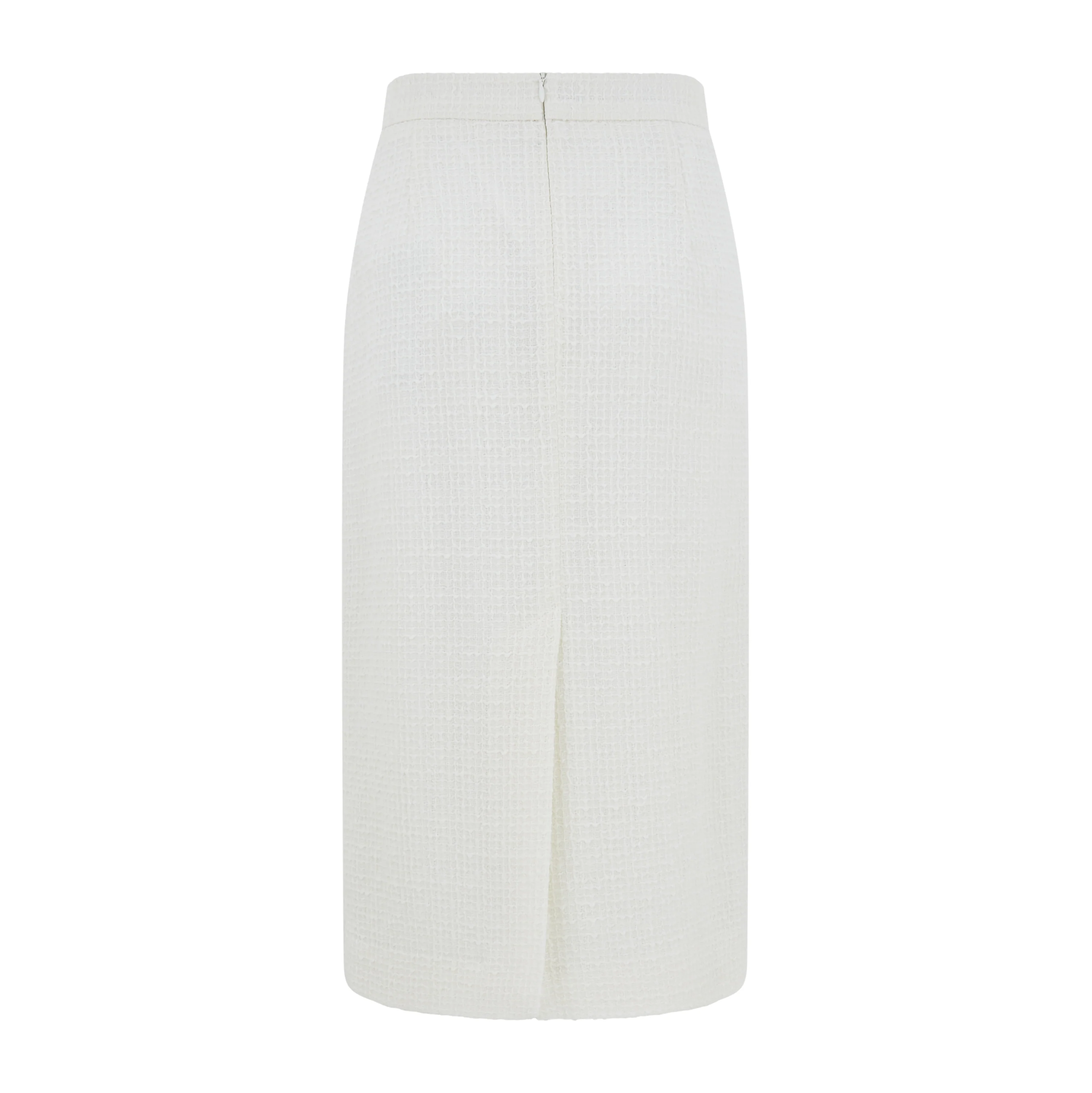 Solane Summer Tweed Pencil Skirt - Image 2