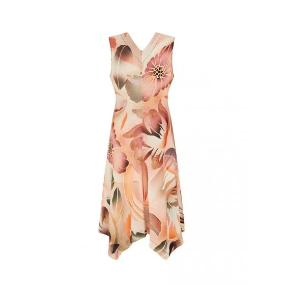 Summer Print Dress Red - Image 2