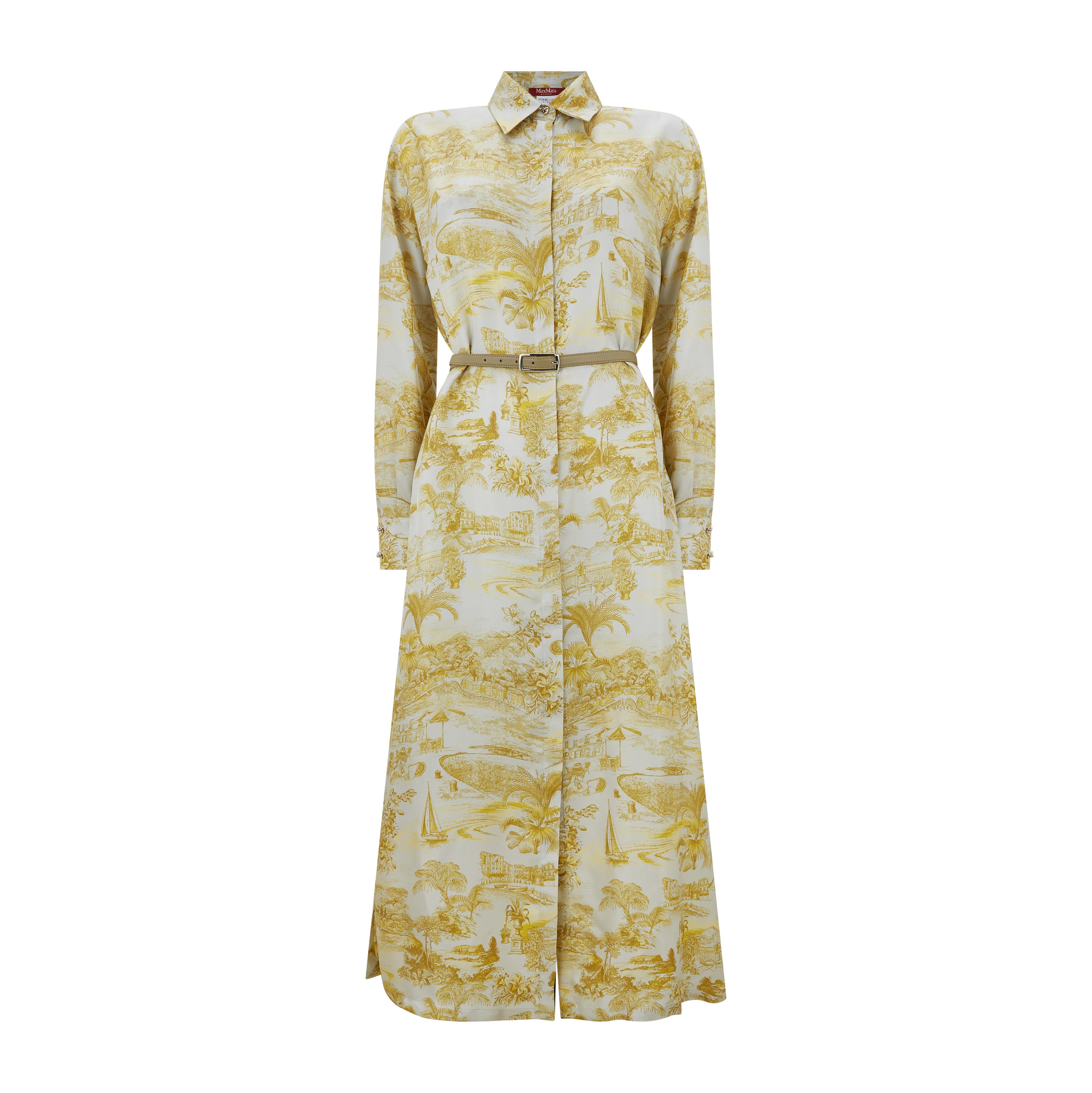 Svelto Boat Silk Twill Dress