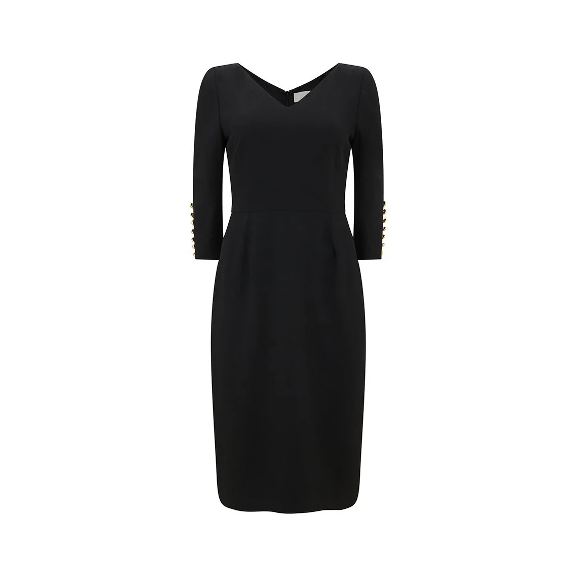 Sydney Stretch Crepe Pencil Dress