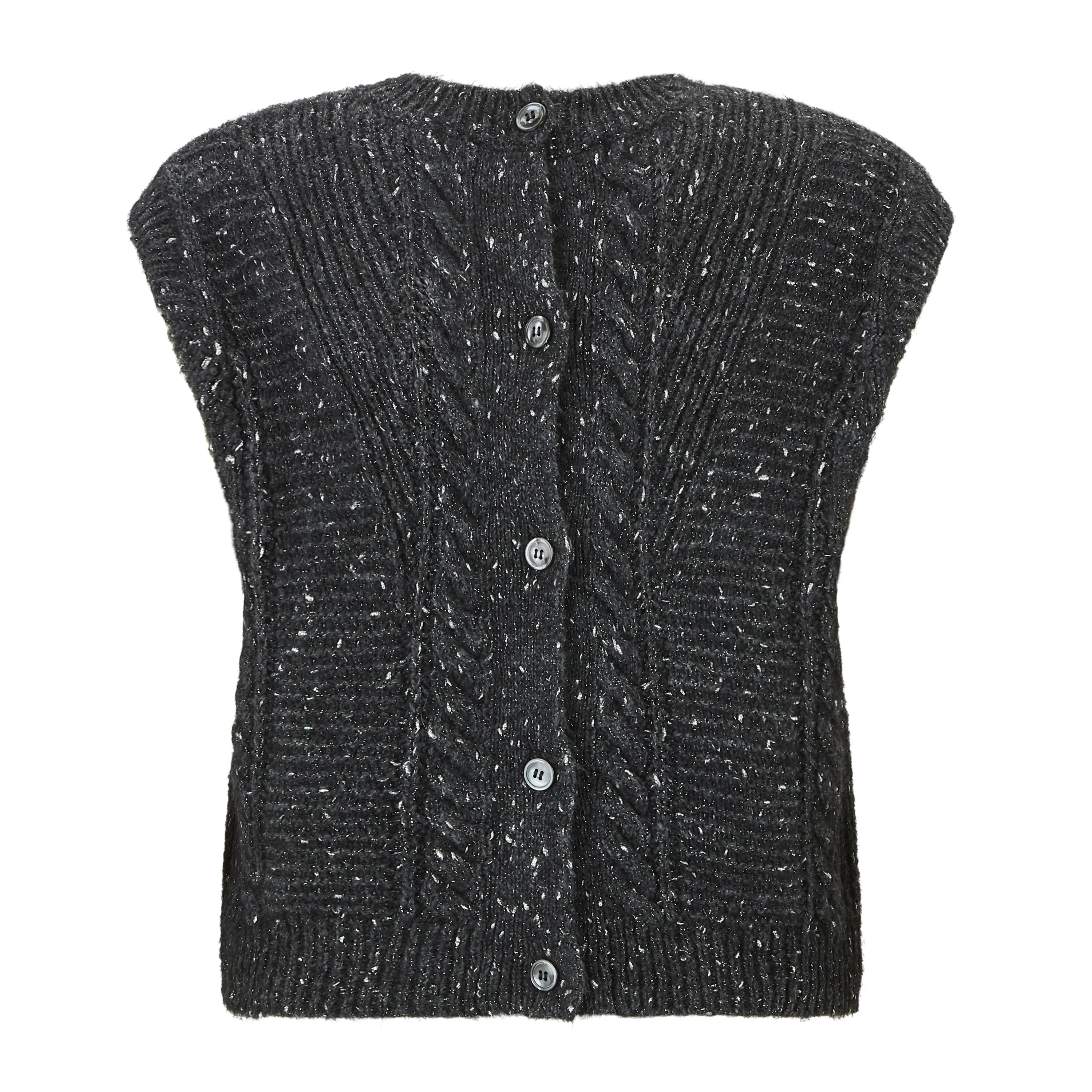 Taffy Knitted Rope Waistcoat - Image 2