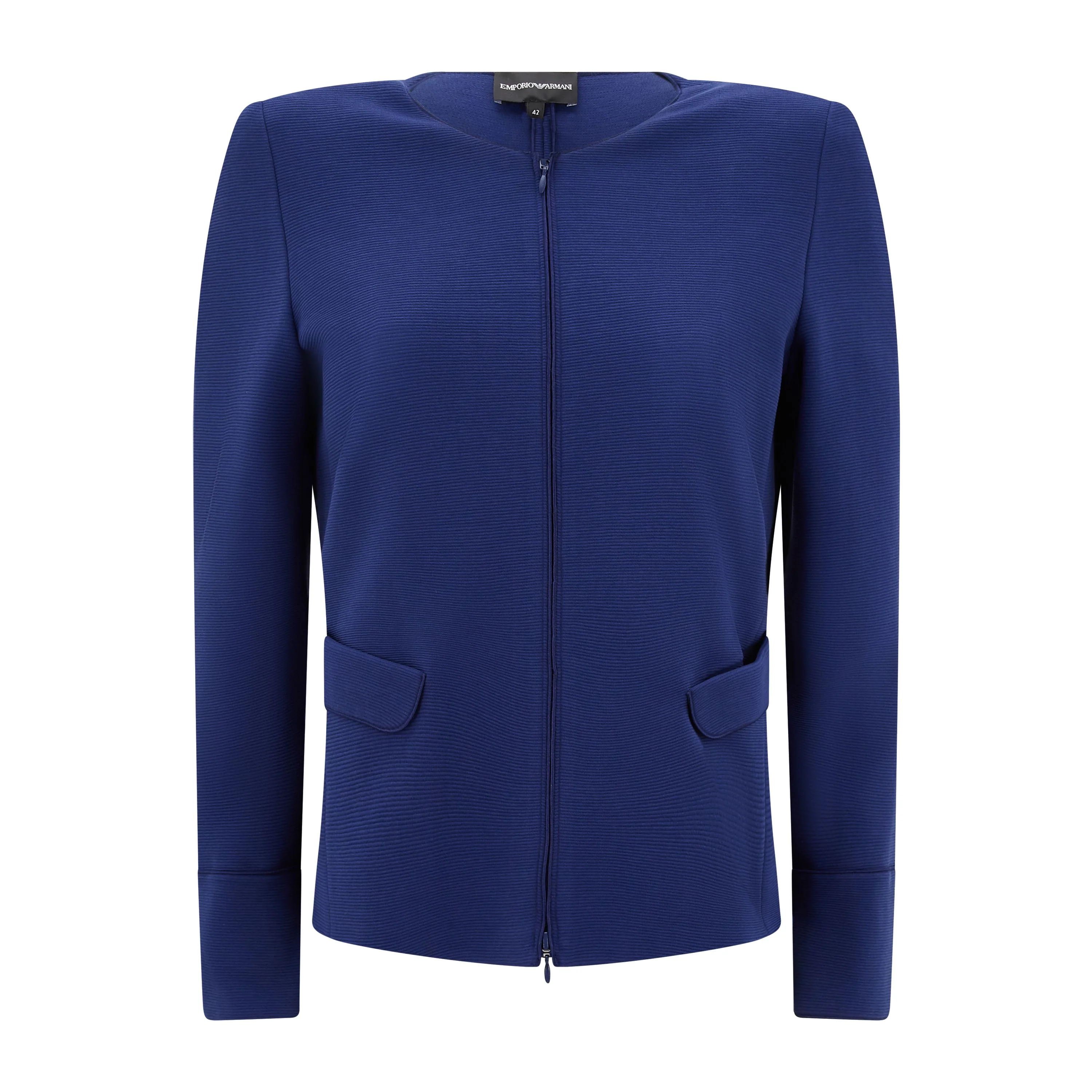 Tailored Cotton Ottoman Jersey Jacket