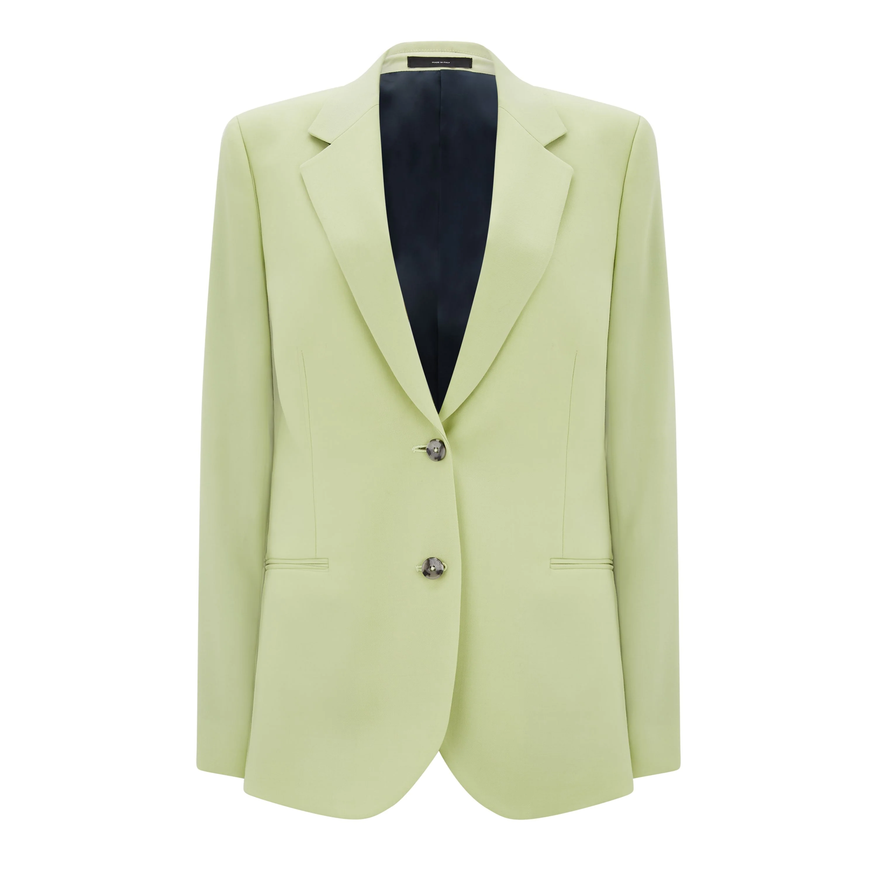 Tailored Single Breasted Wool Jacket