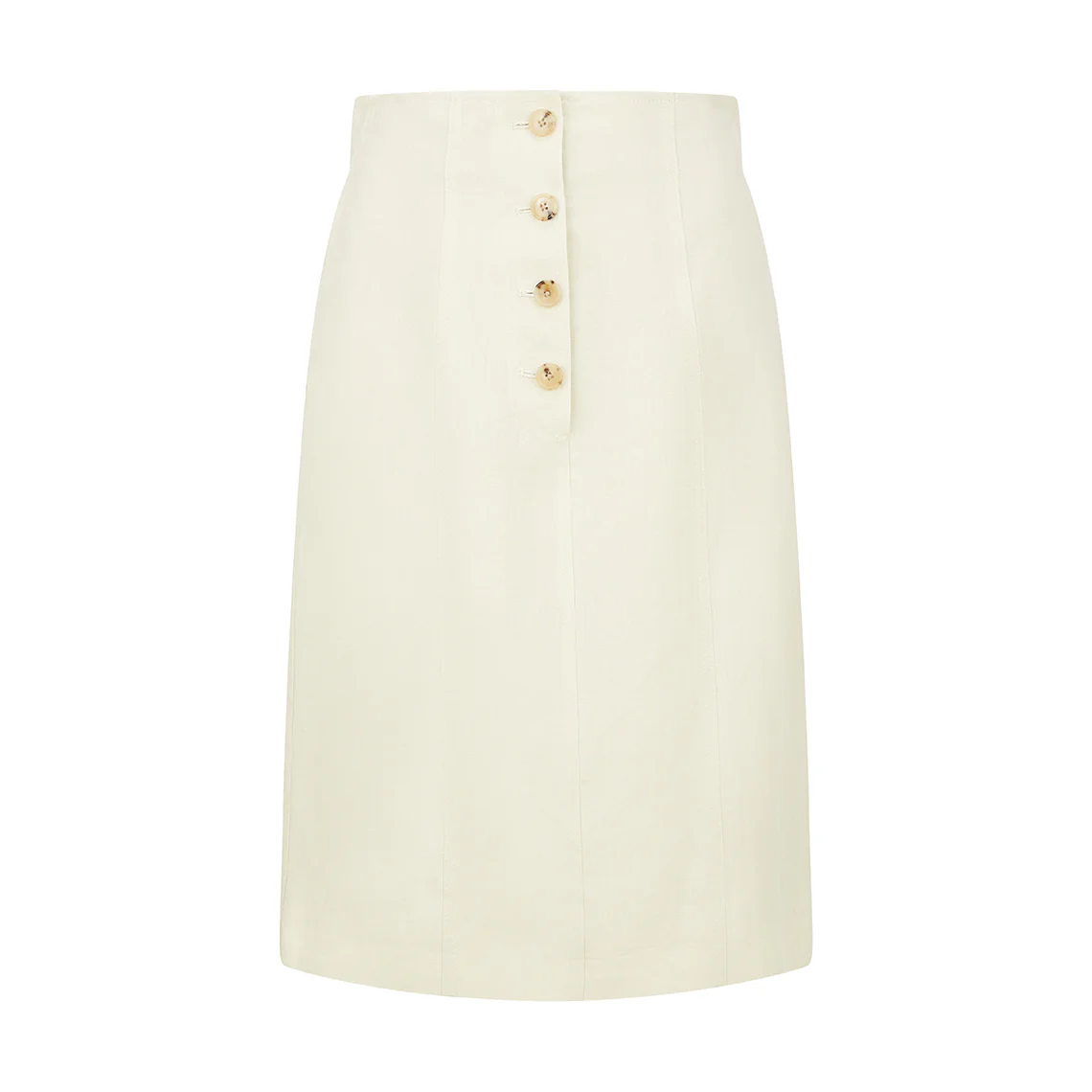 Tailored Linen Skirt