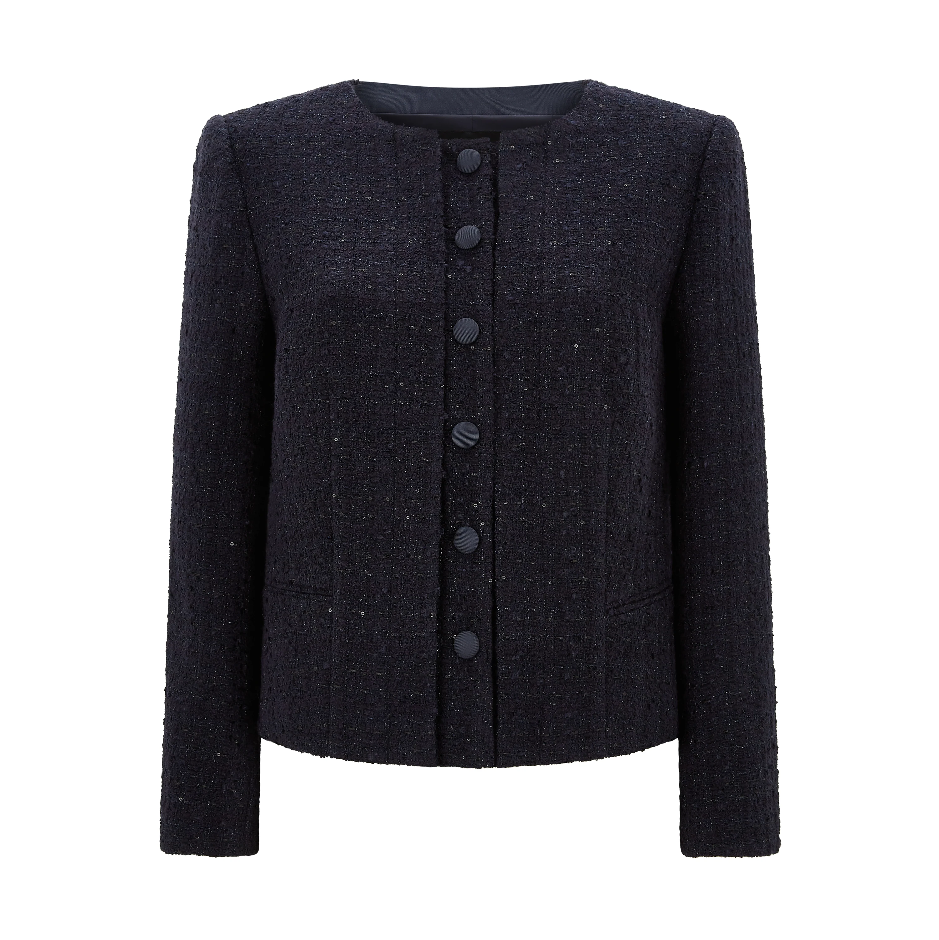 Tailored Lurex Tweed Jacket
