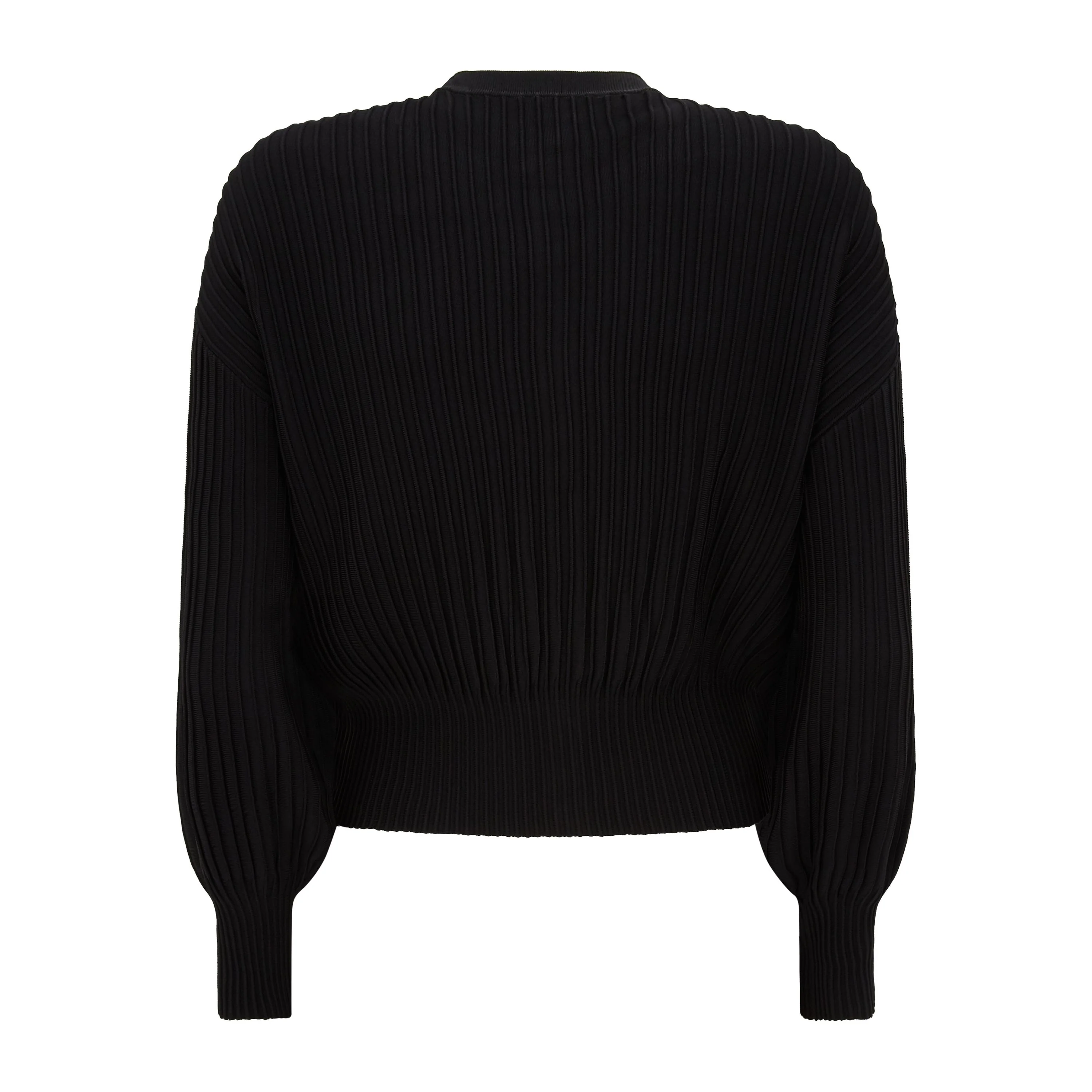 Tailored Ottoman Barre Brooch Cardigan - Image 2