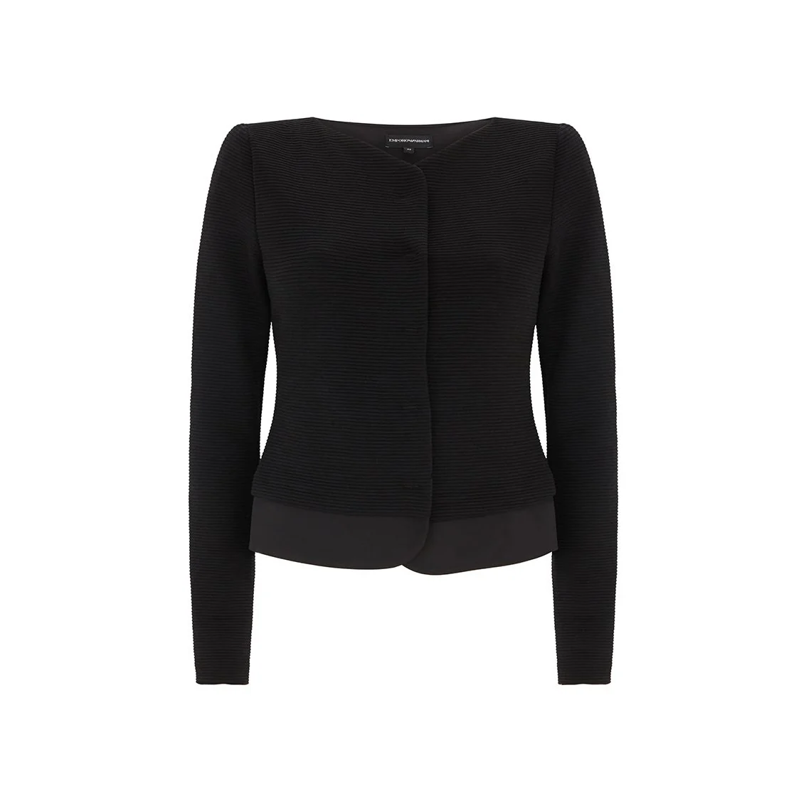 Tailored Ottoman Jersey Jacket
