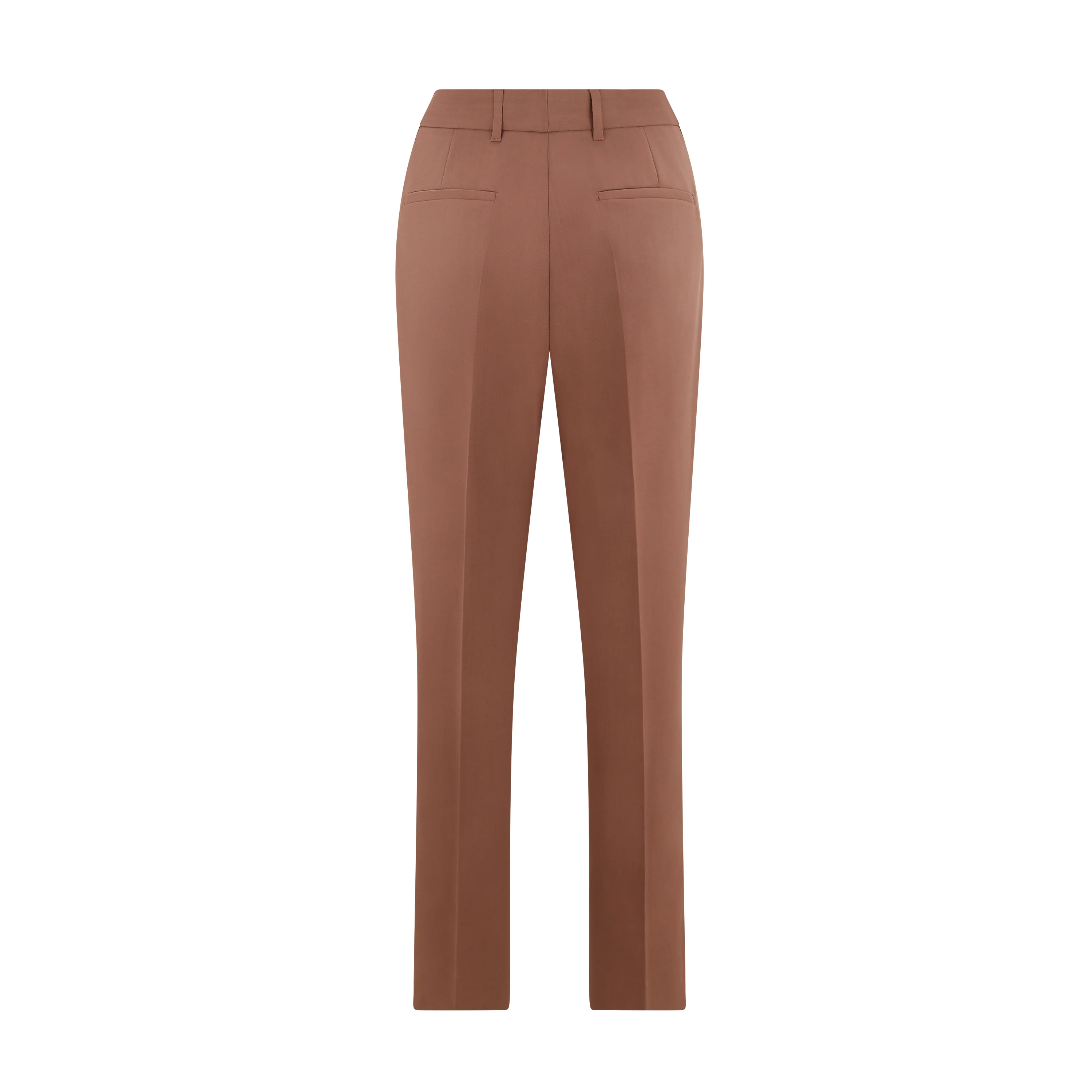 Tailored Straight Pleat Wool Trouser - Image 2