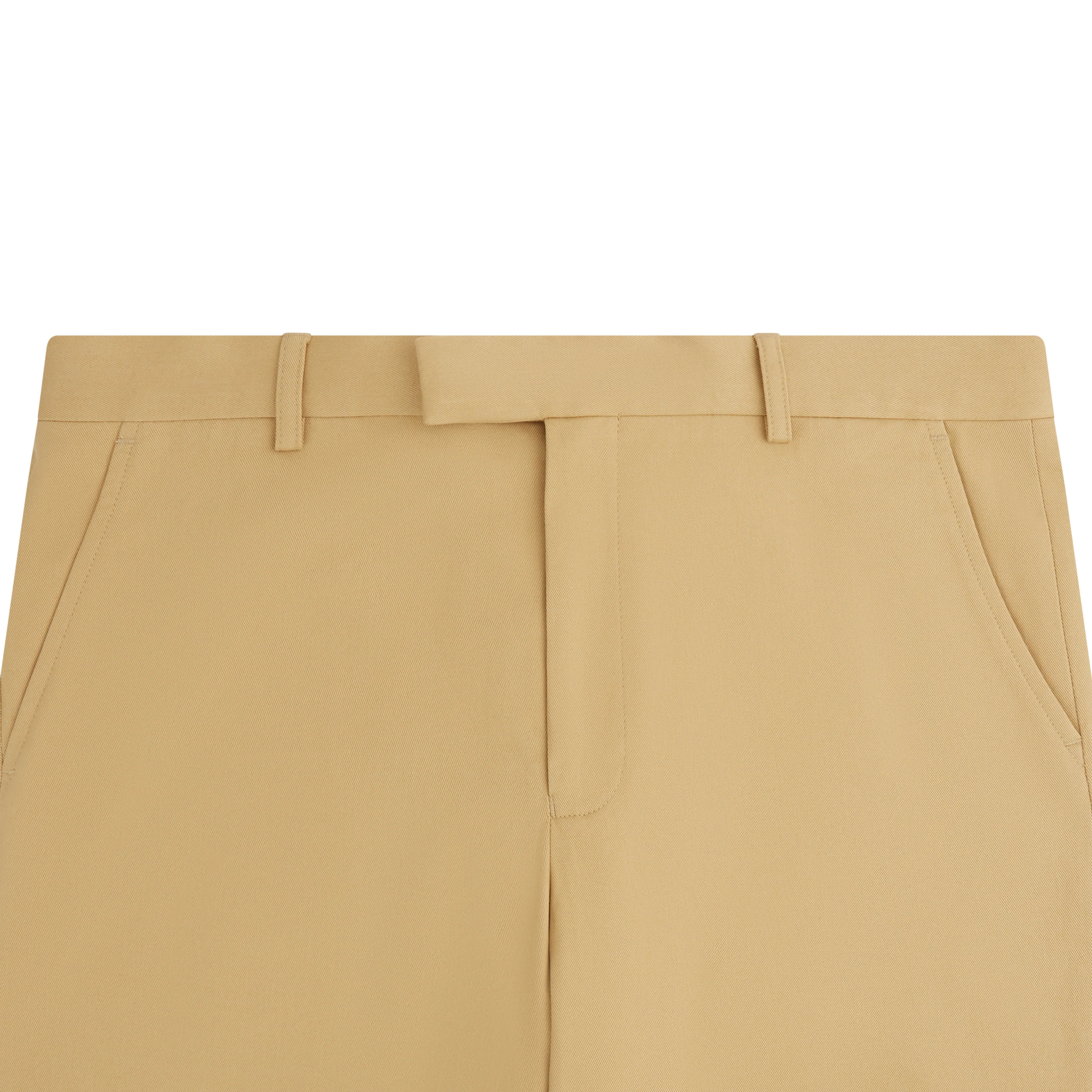 Thomas Beige Cotton Twill Trouser - Image 4