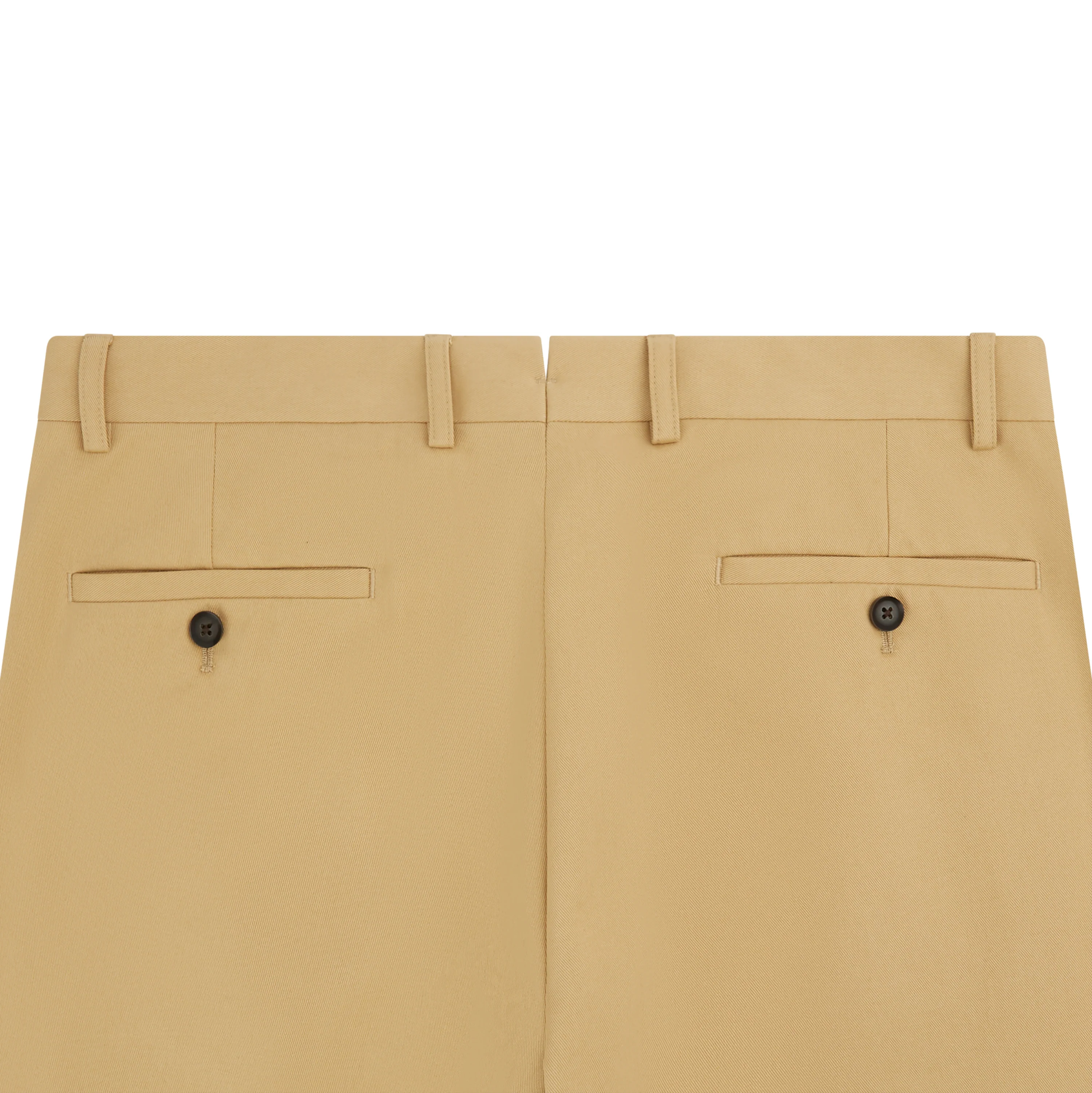 Thomas Beige Cotton Twill Trouser - Image 5