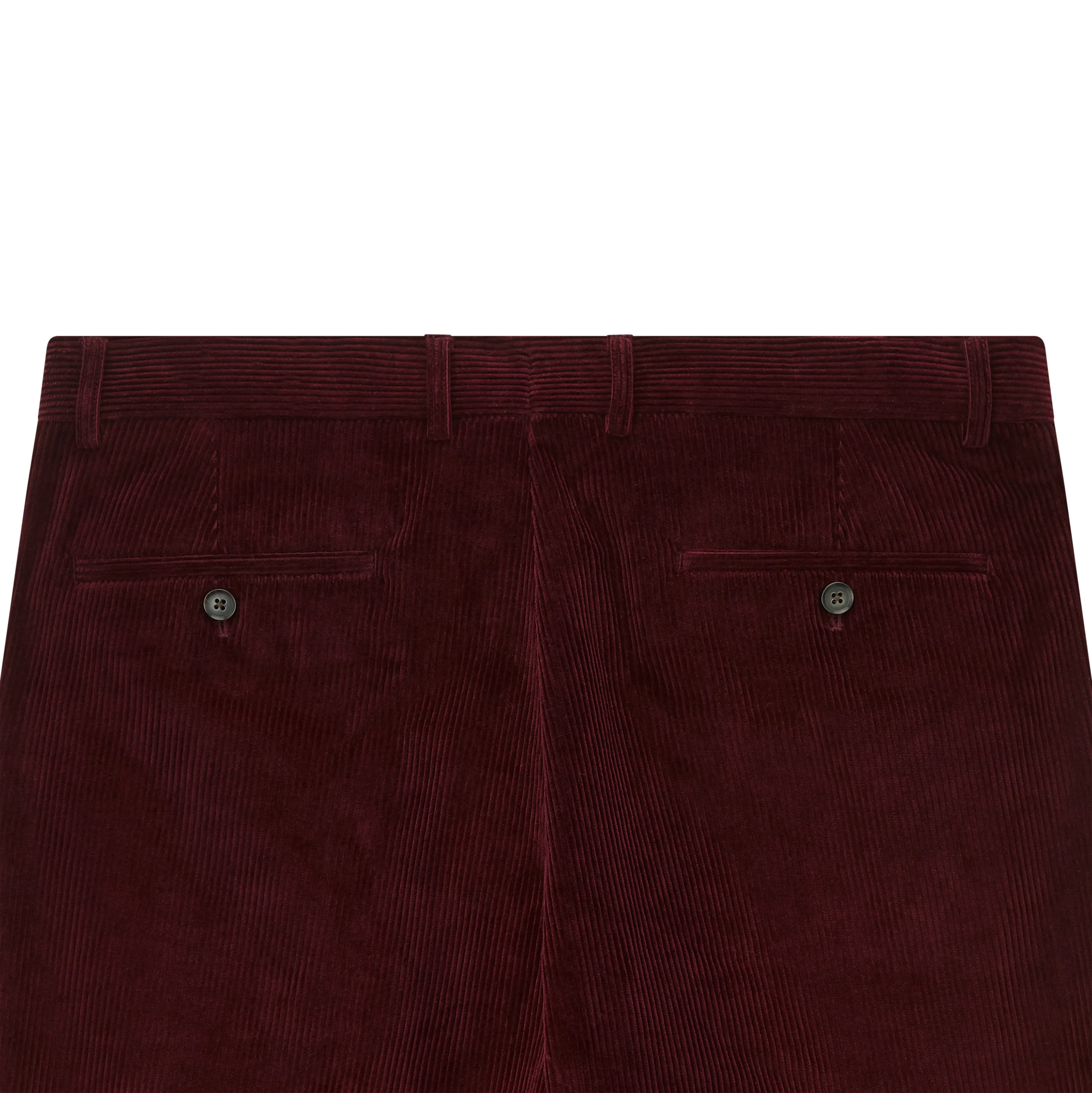 Thomas Burgundy Corduroy Trouser - Image 5