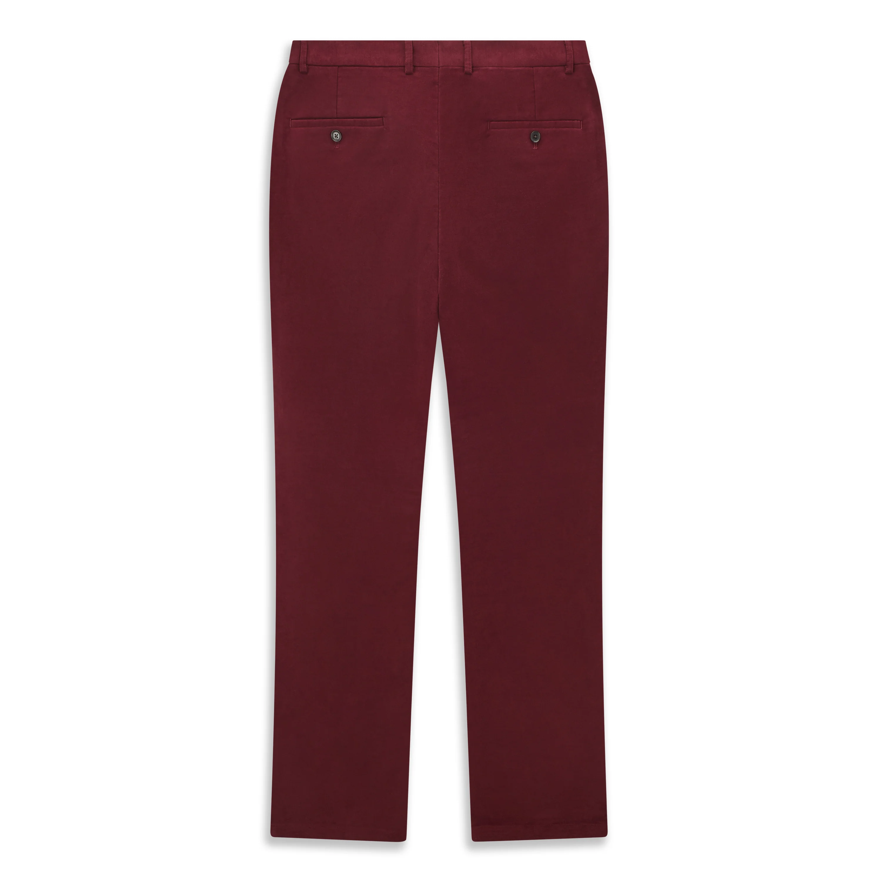 Thomas Burgundy Moleskin Trouser - Image 4