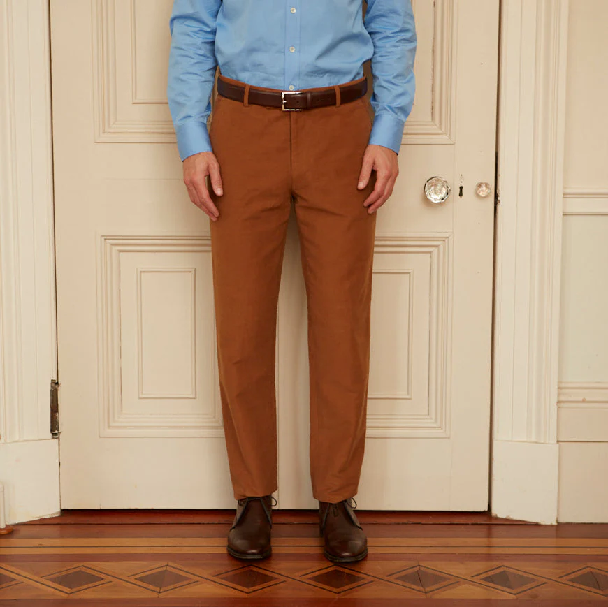 Thomas Camel Moleskin Trouser - Image 2
