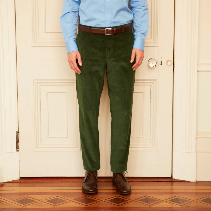 Thomas Green Cotton Corduroy Trouser - Image 2