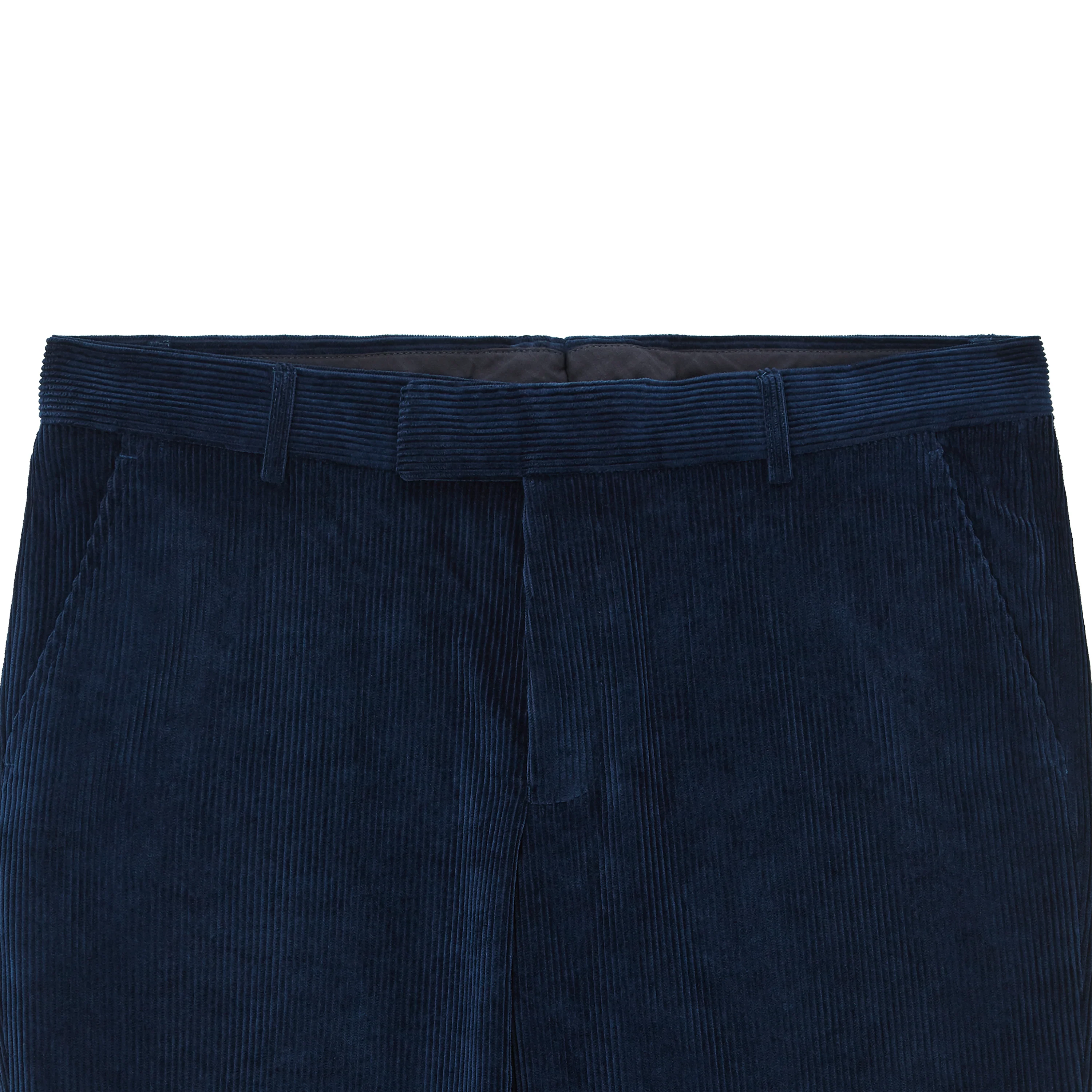 Thomas Navy Corduroy Trouser - Image 4