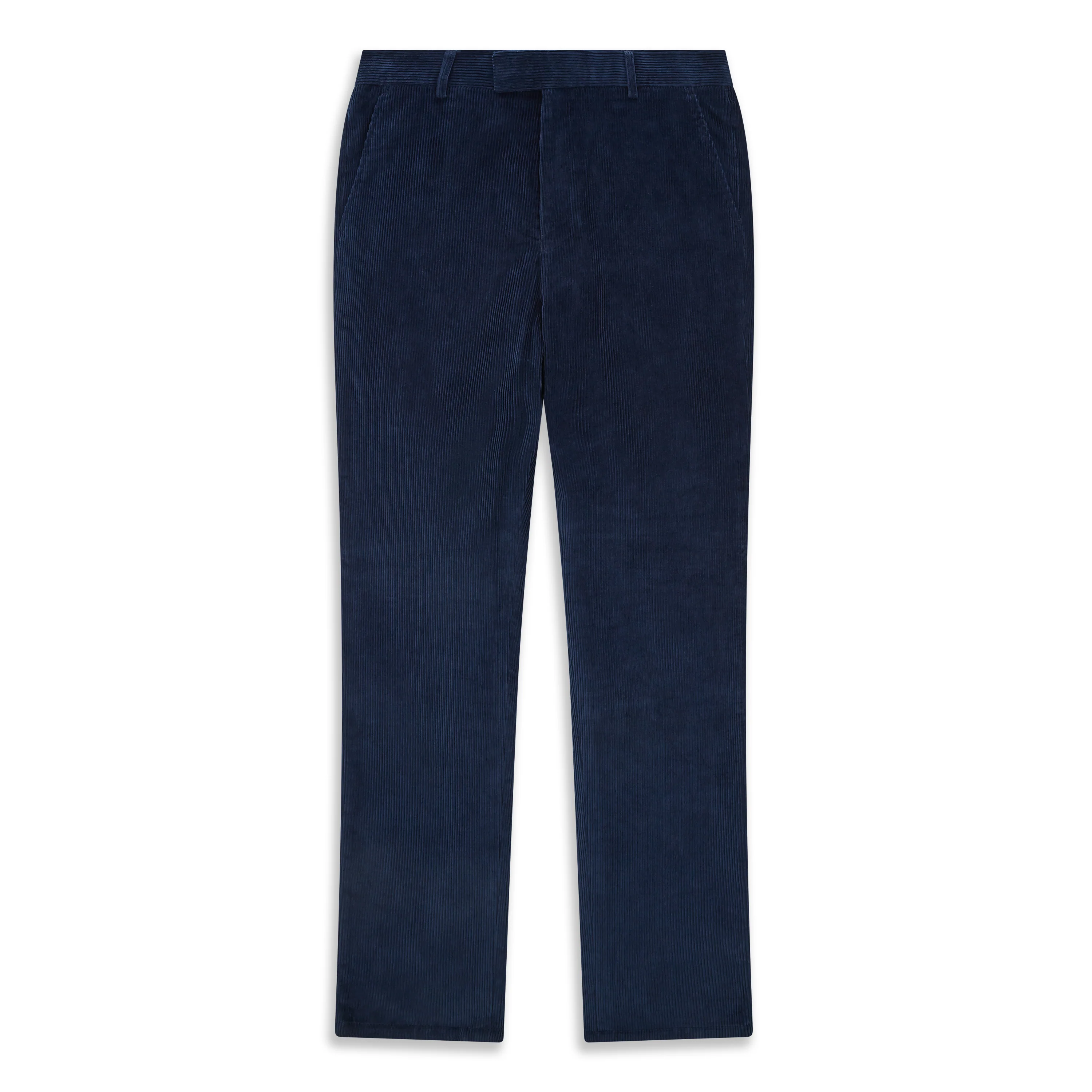 Thomas Navy Cotton Corduroy Trouser - Image 2