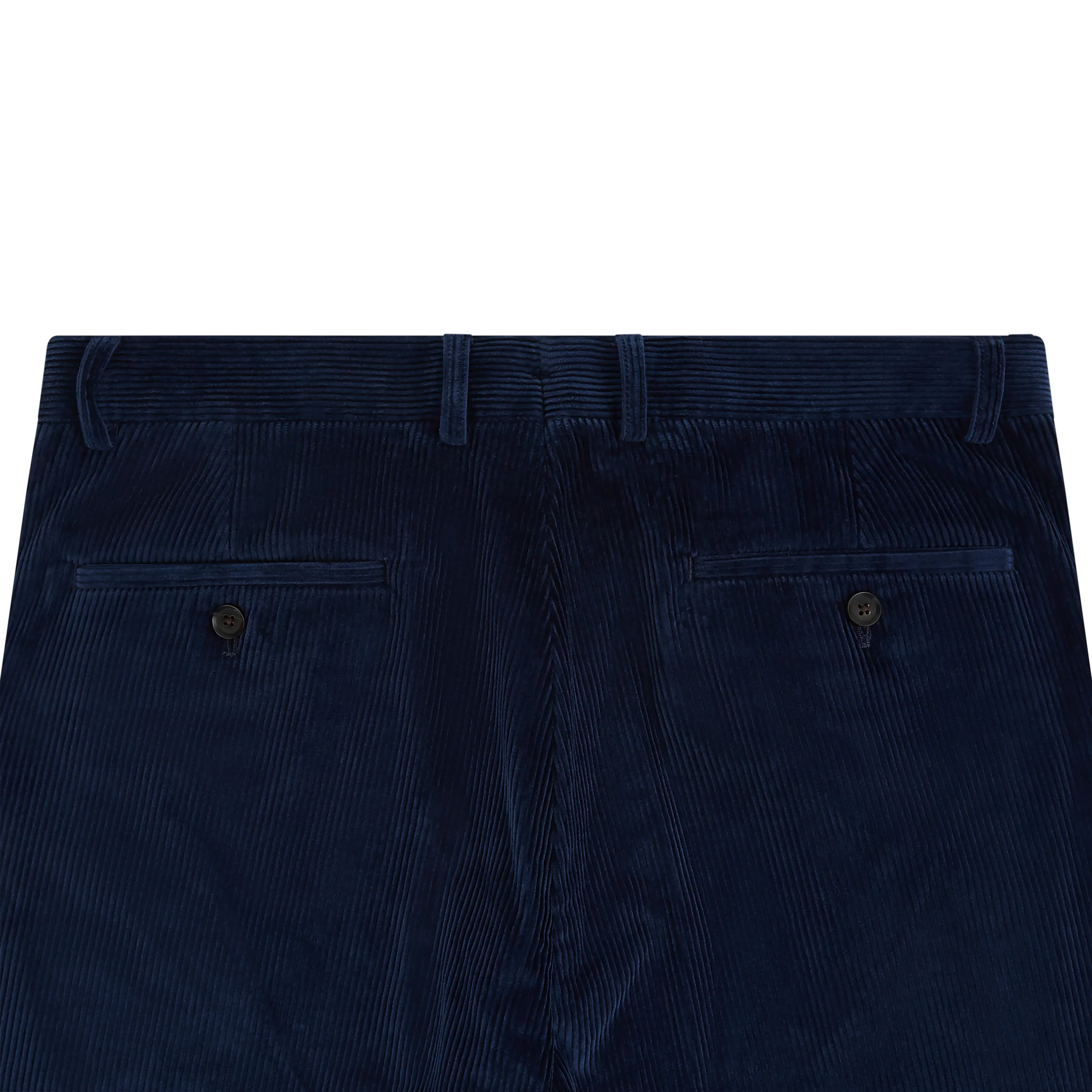 Thomas Navy Cotton Corduroy Trouser - Image 5