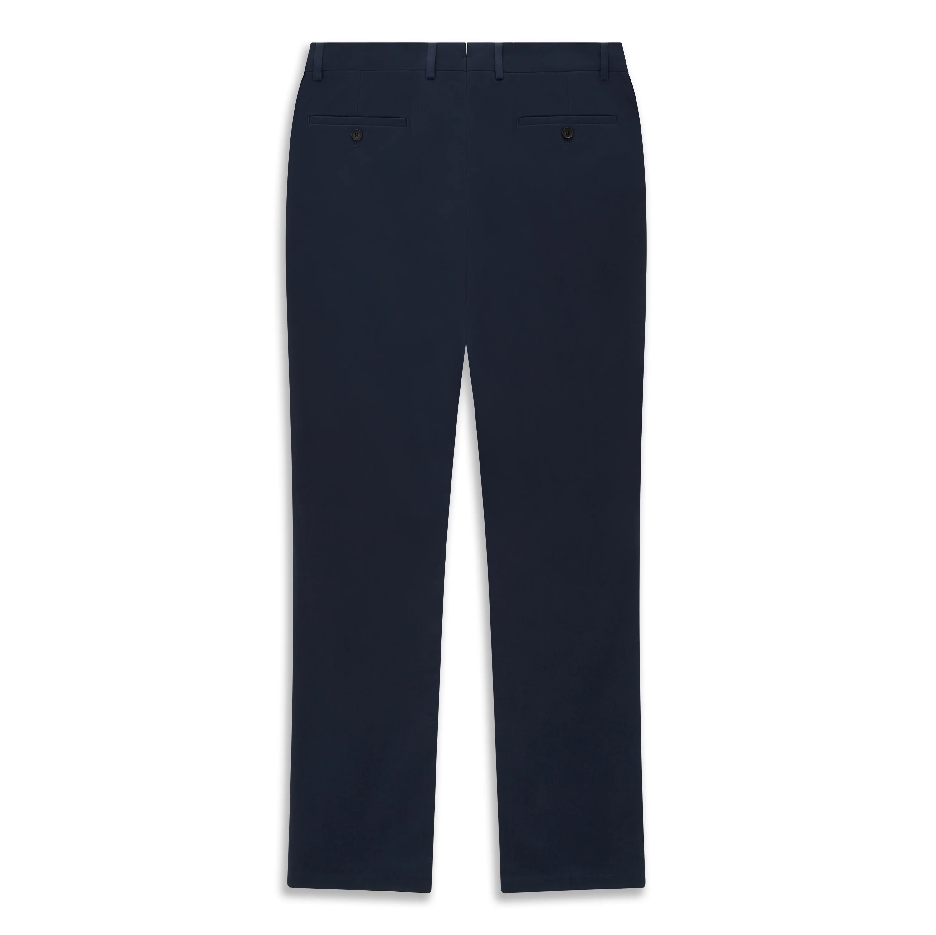 Thomas Navy Cotton Twill Trouser - Image 3