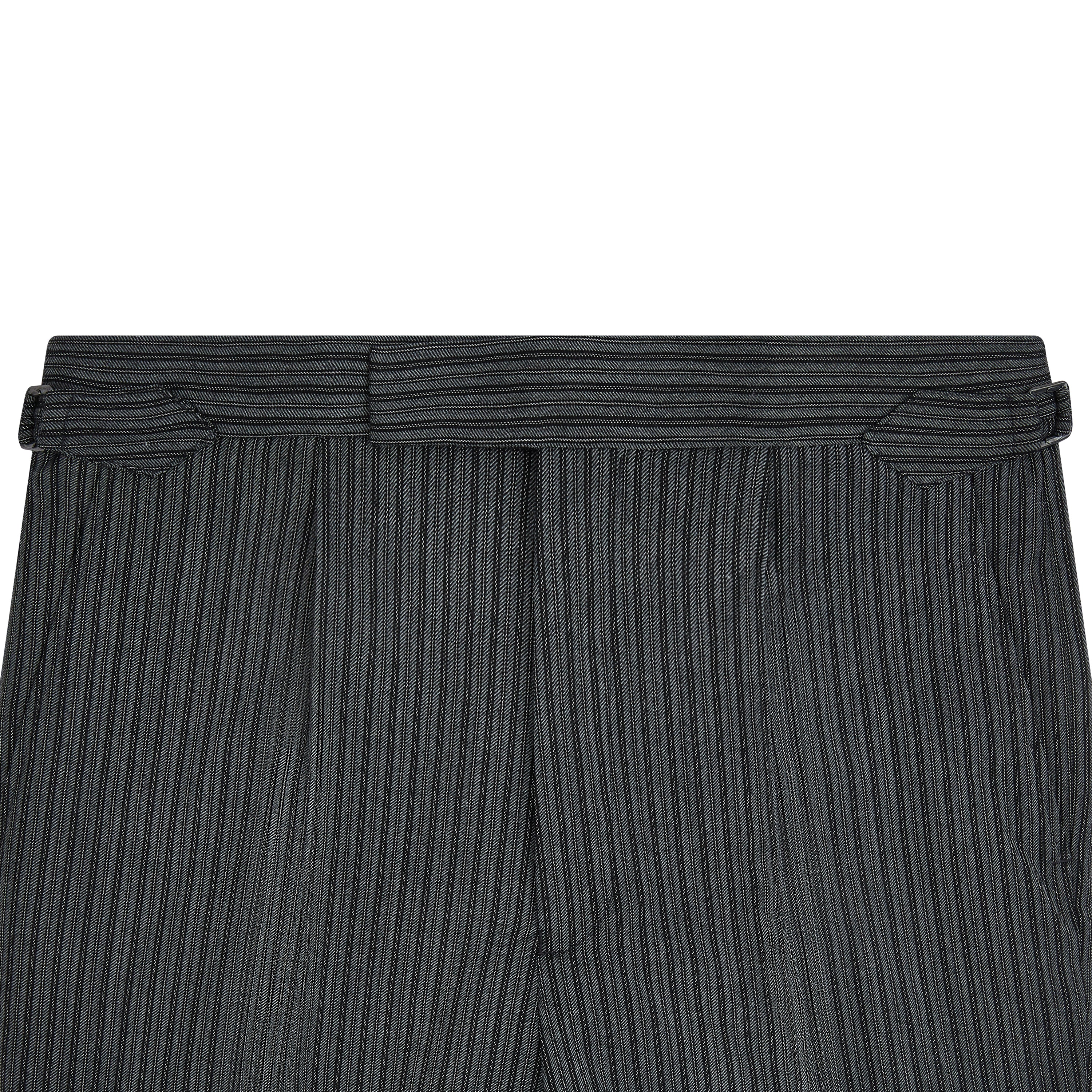 Tolbert Grey Stripe Dress Trouser - Image 4