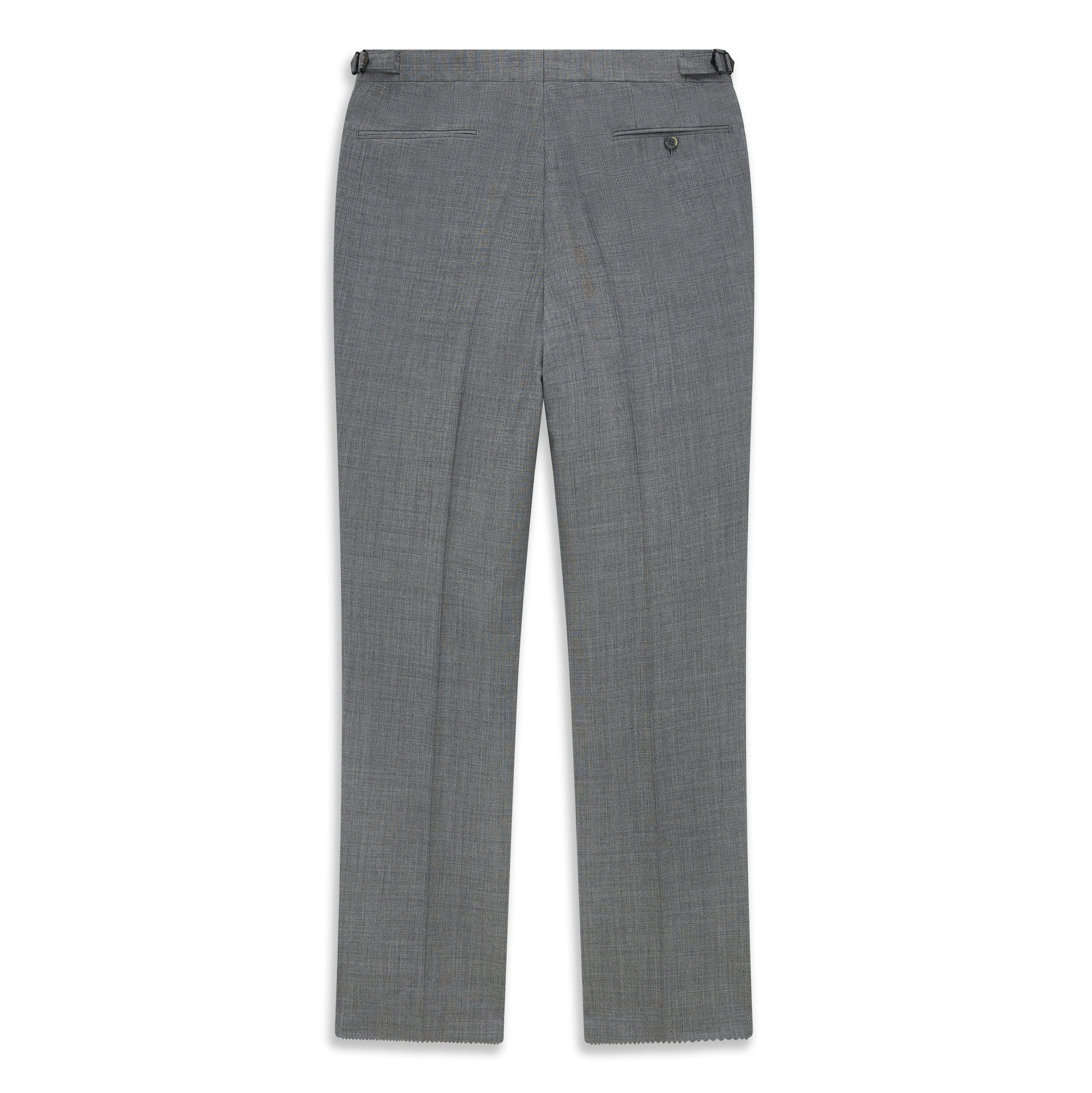 Tolbert Grey Super 140's Dress Trouser - Image 3