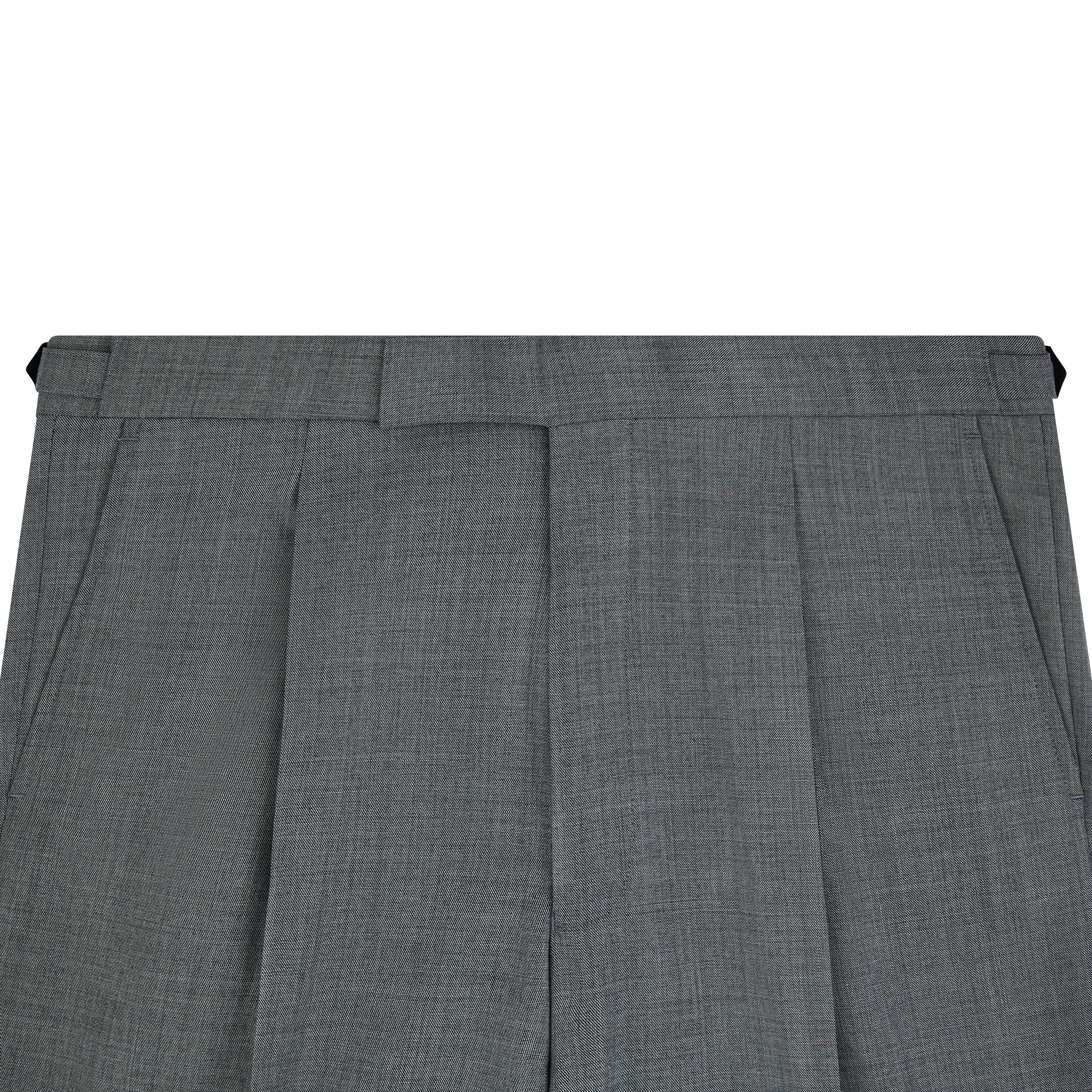 Tolbert Grey Super 140's Dress Trouser - Image 4