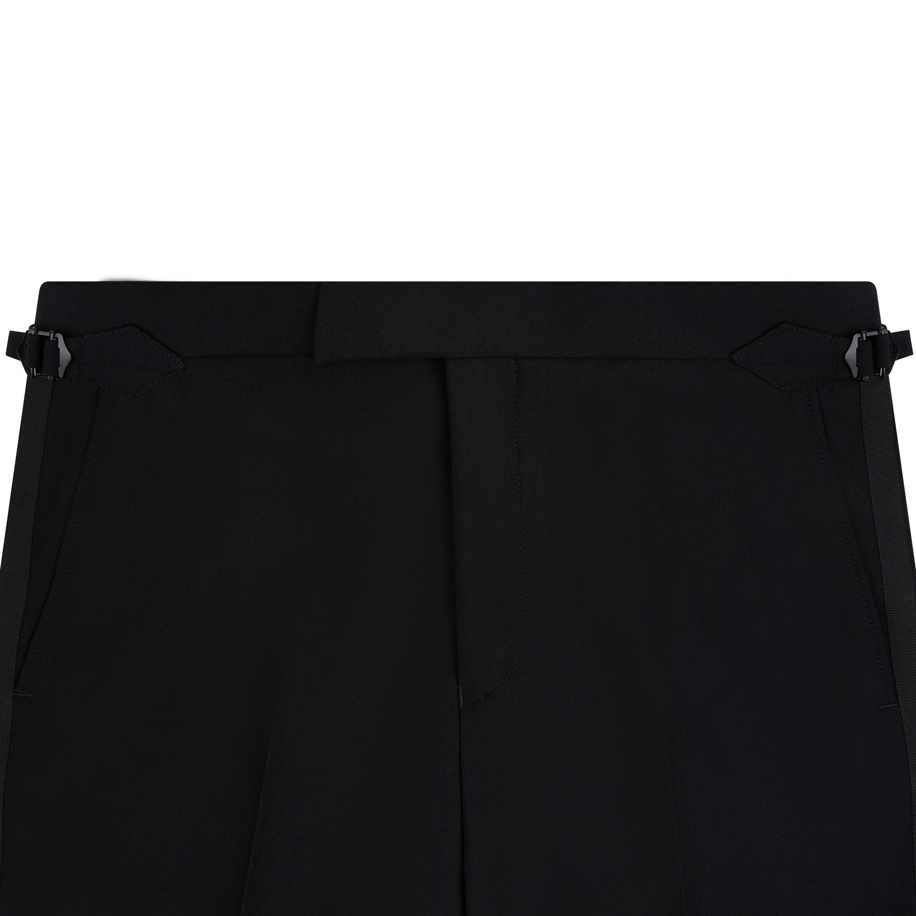 Twaine Flat Front Black Dress Trouser - Image 4