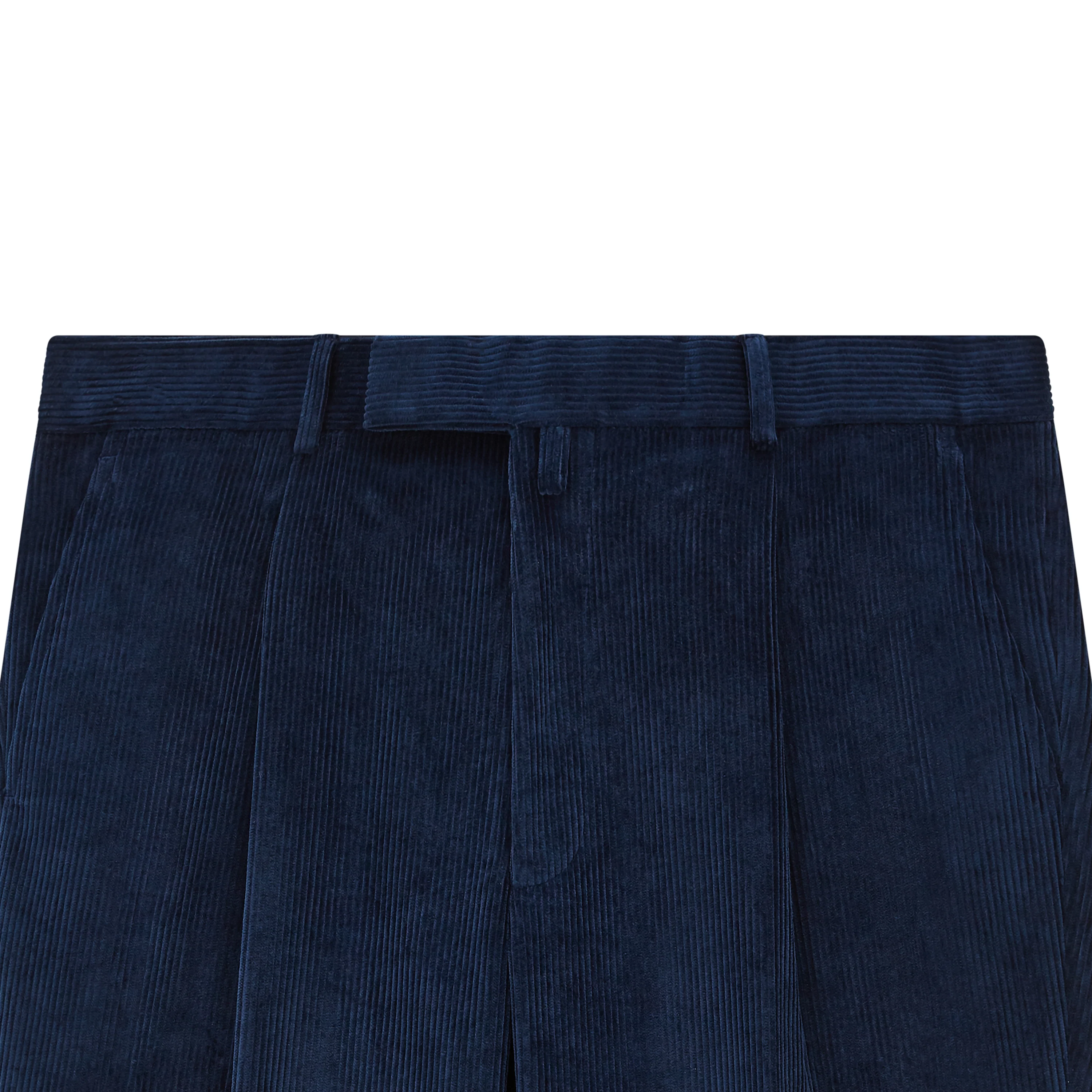 Tyler Navy Corduroy Trousers - Image 4