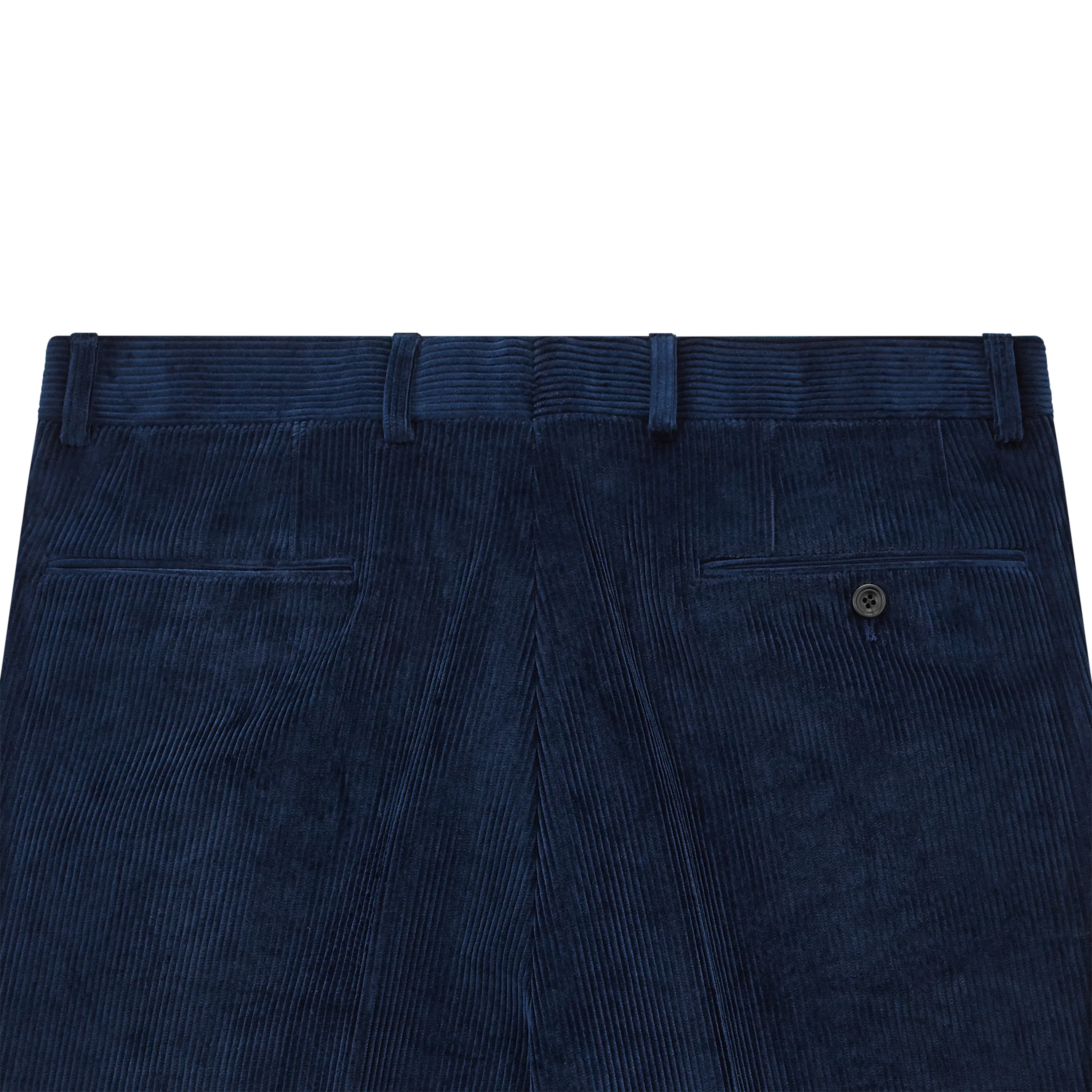 Tyler Navy Corduroy Trousers - Image 5