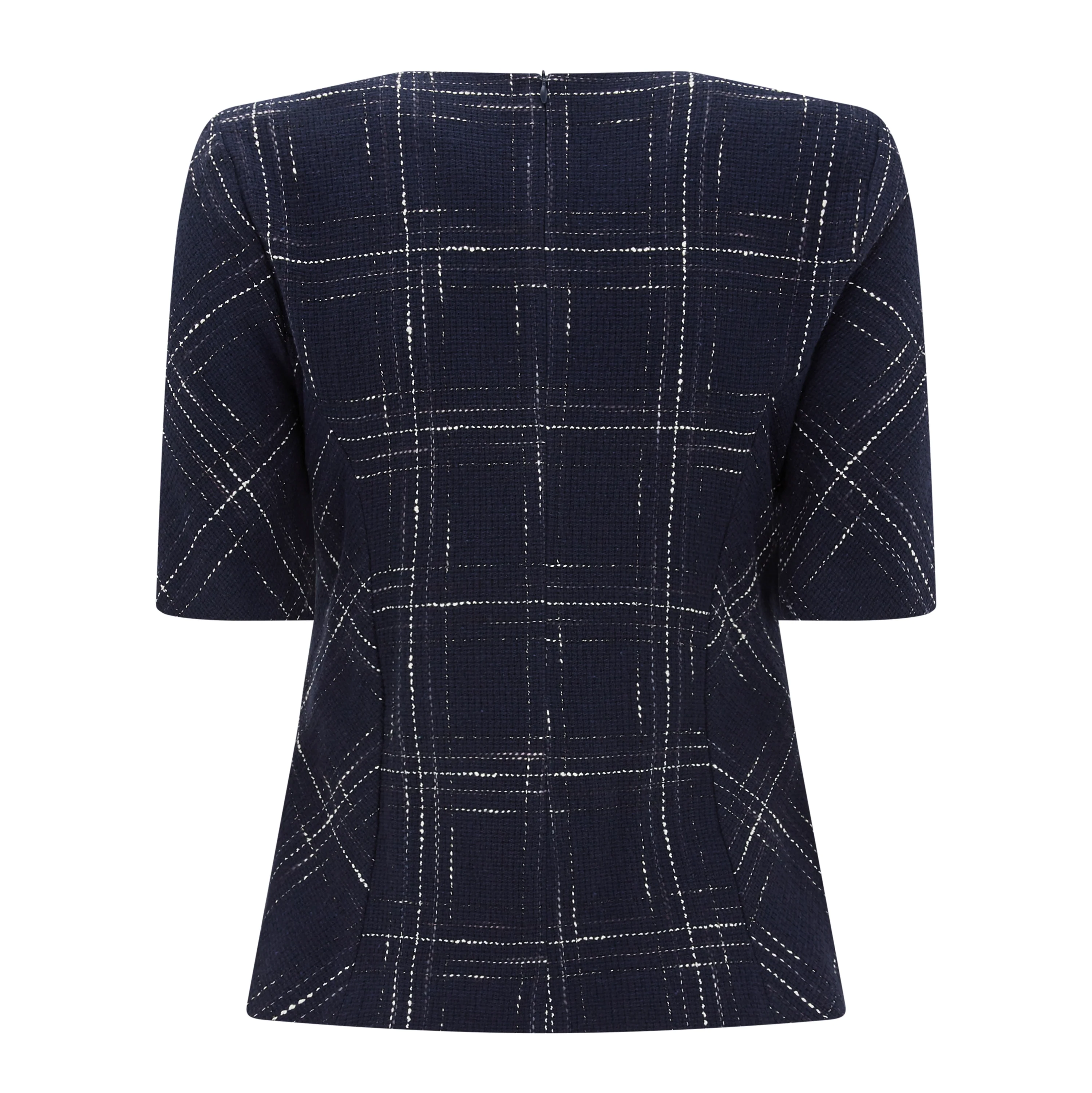 Vienna Check Tweed Shirt - Image 2