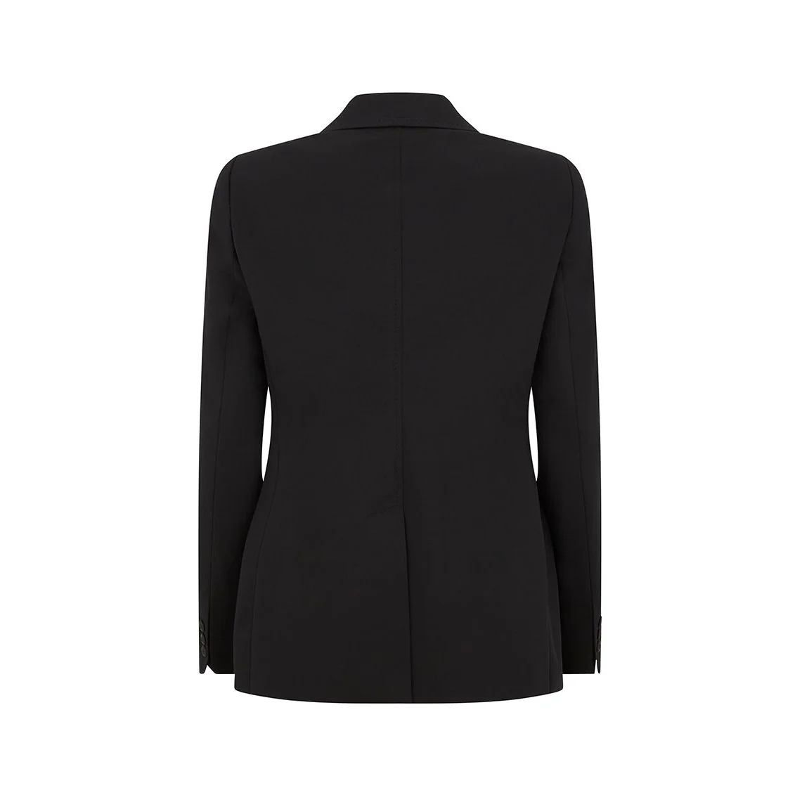 Vischio Tailored Cotton Jacket Black - Image 2