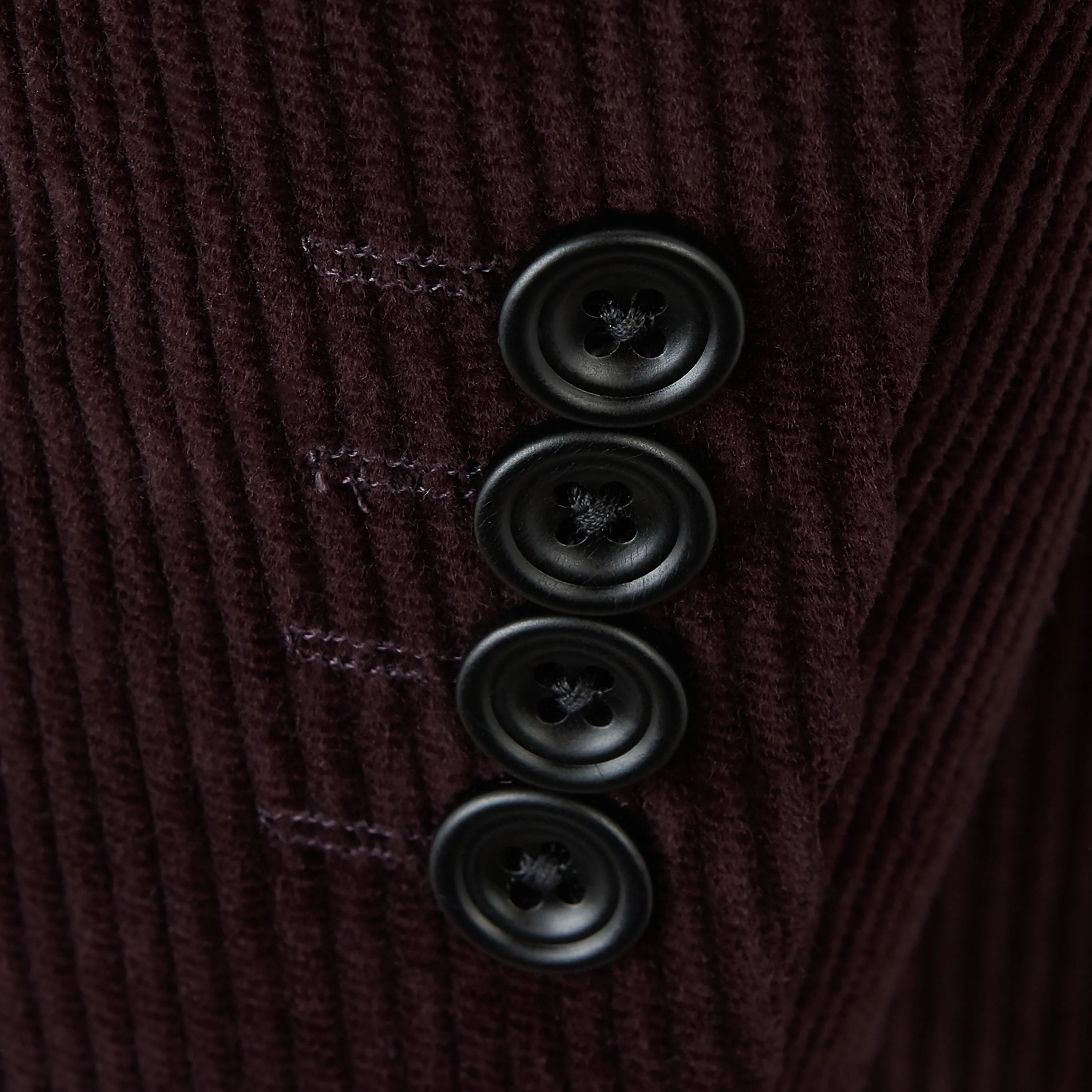 William Aubergine Corduroy Jacket - Image 3