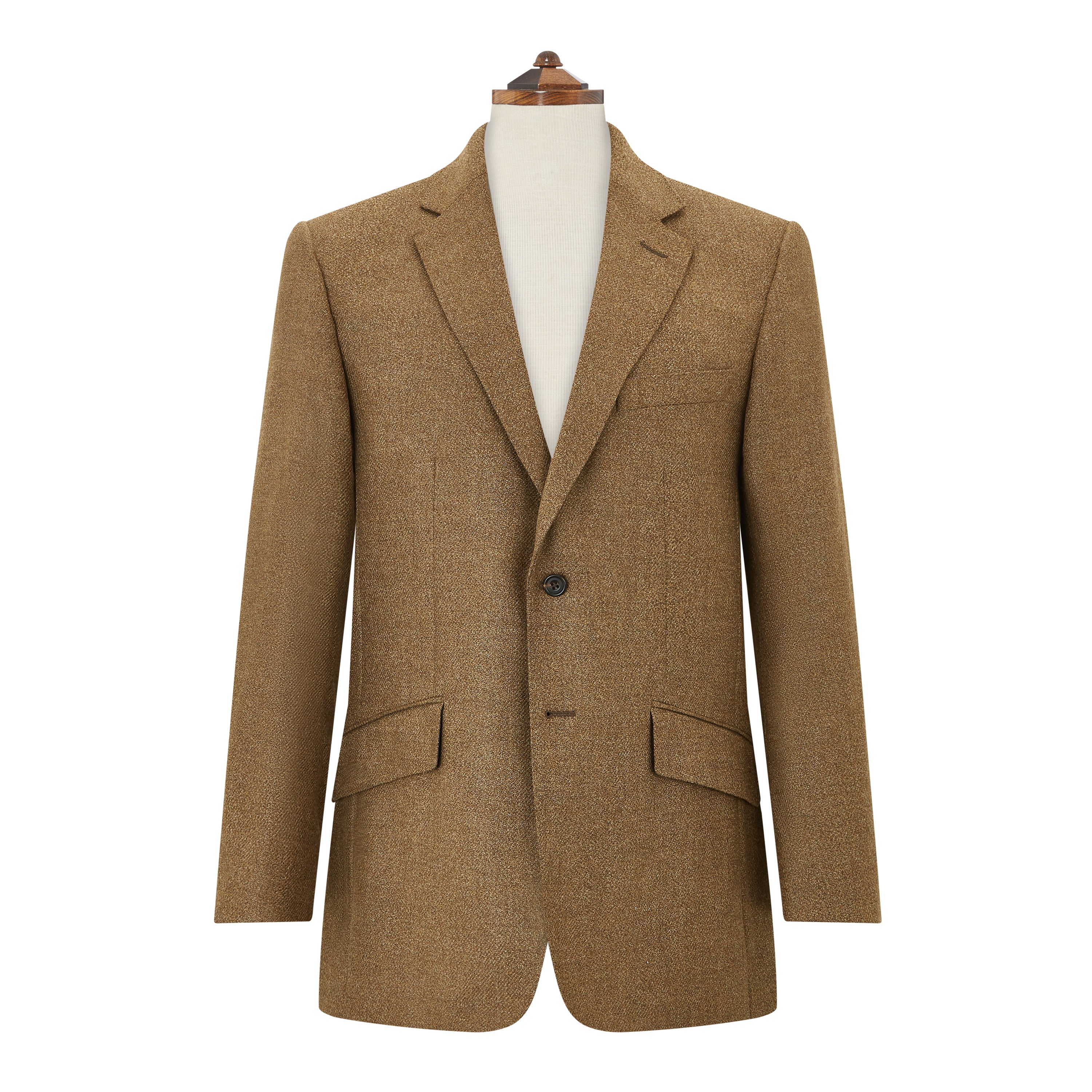 William Biscuit Tweed Wool and Silk Jacket