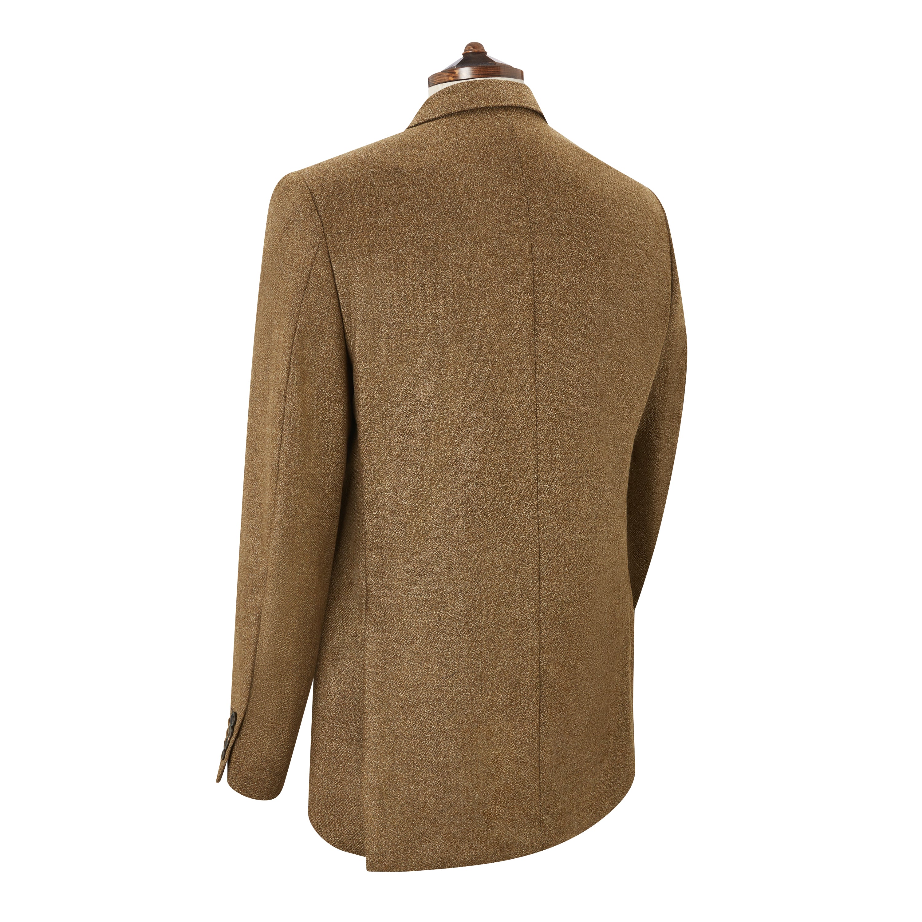 William Biscuit Tweed Wool and Silk Jacket - Image 2