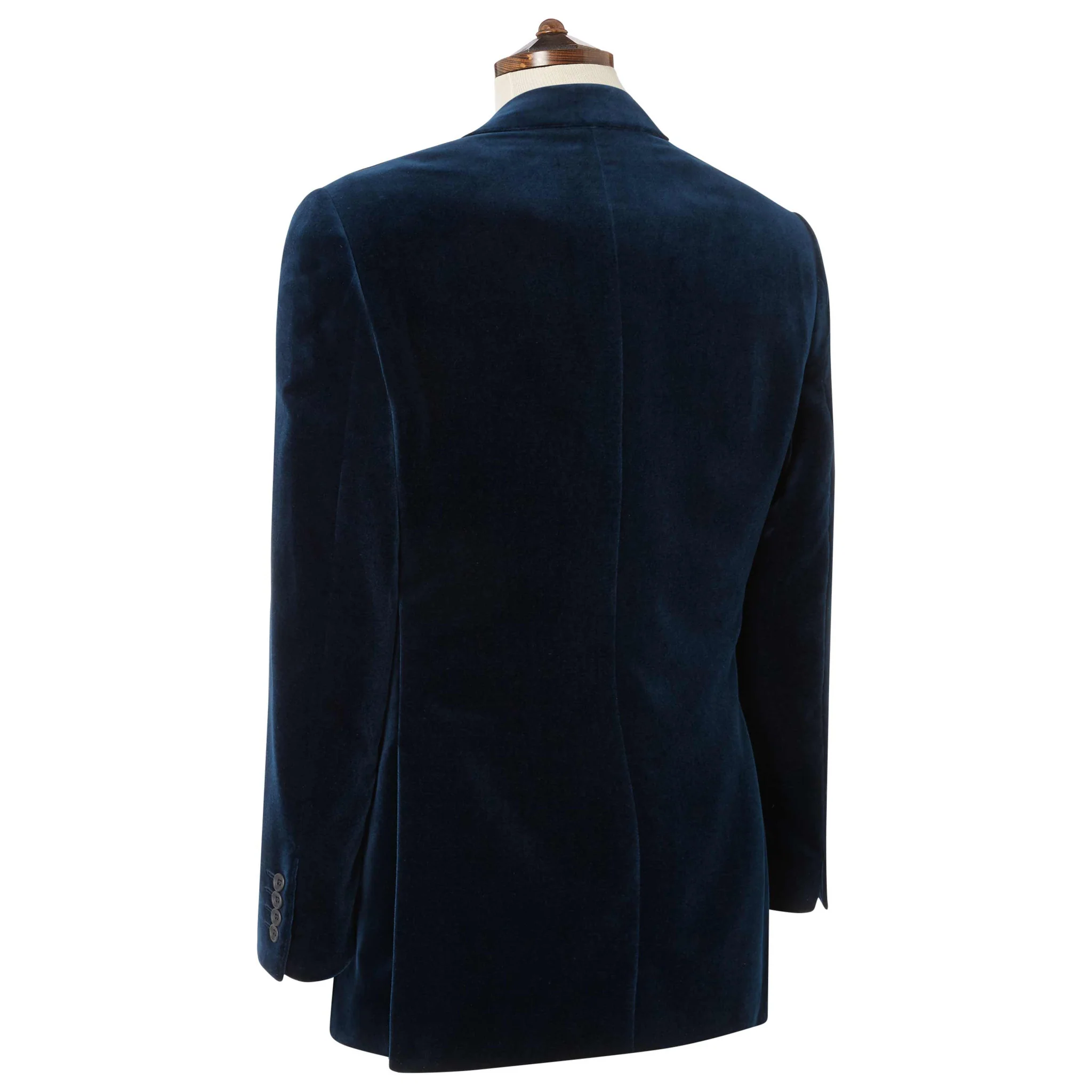 William French Navy Velvet Jacket - Image 3