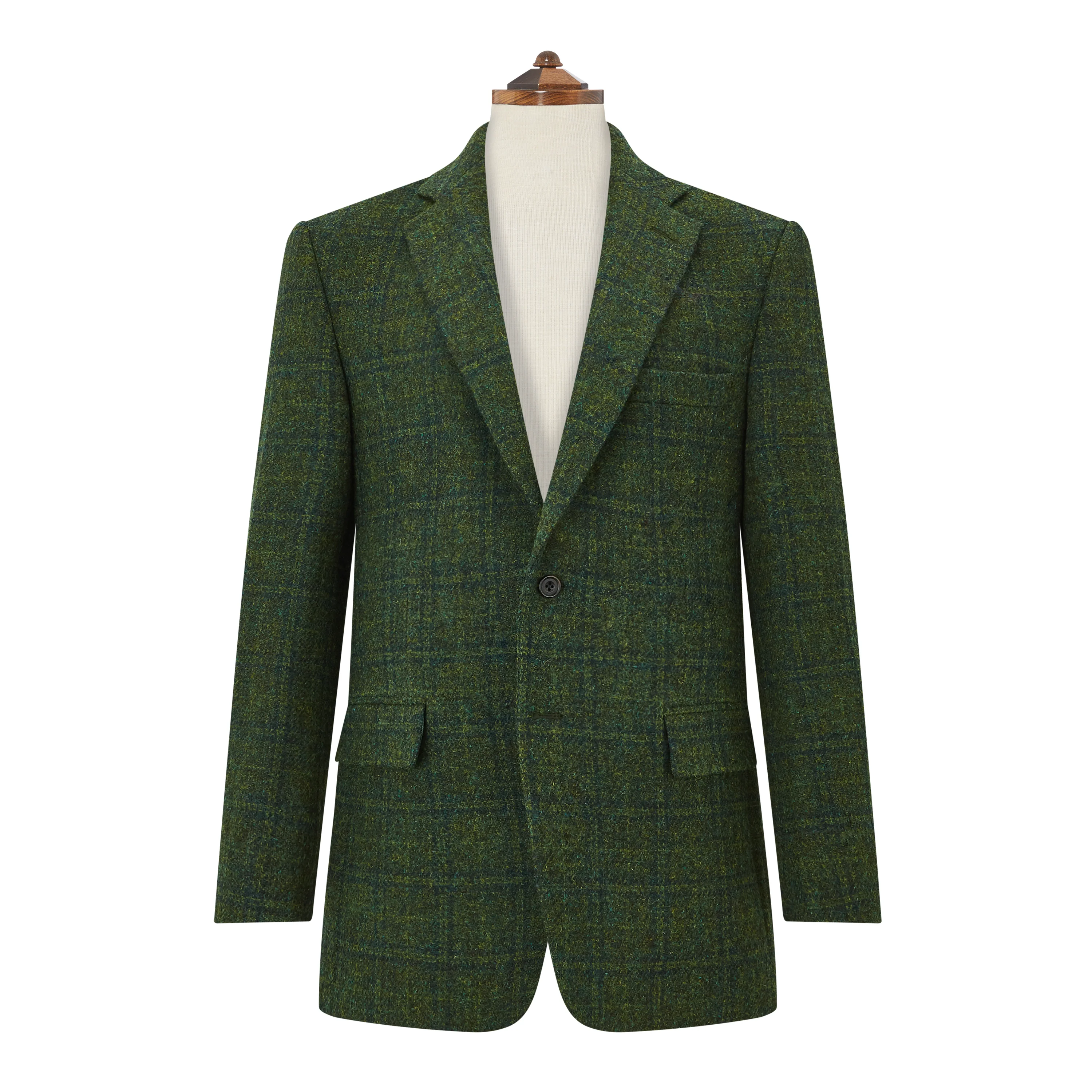 William Green Check Tweed Jacket