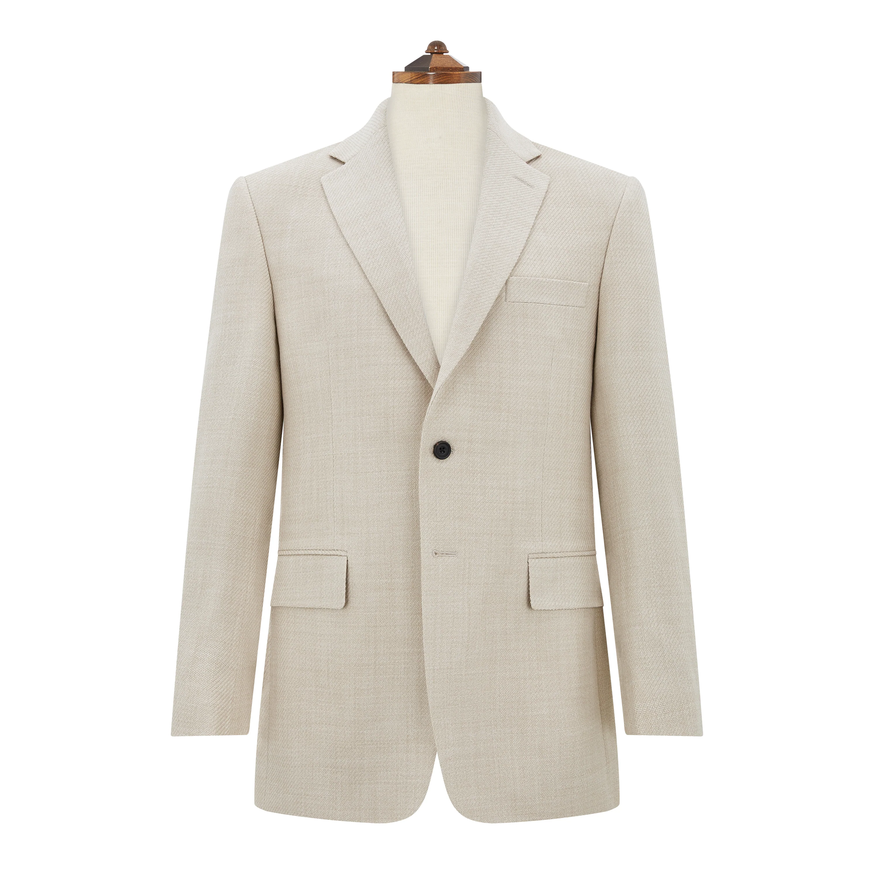 William Ivory Basketweave Jacket