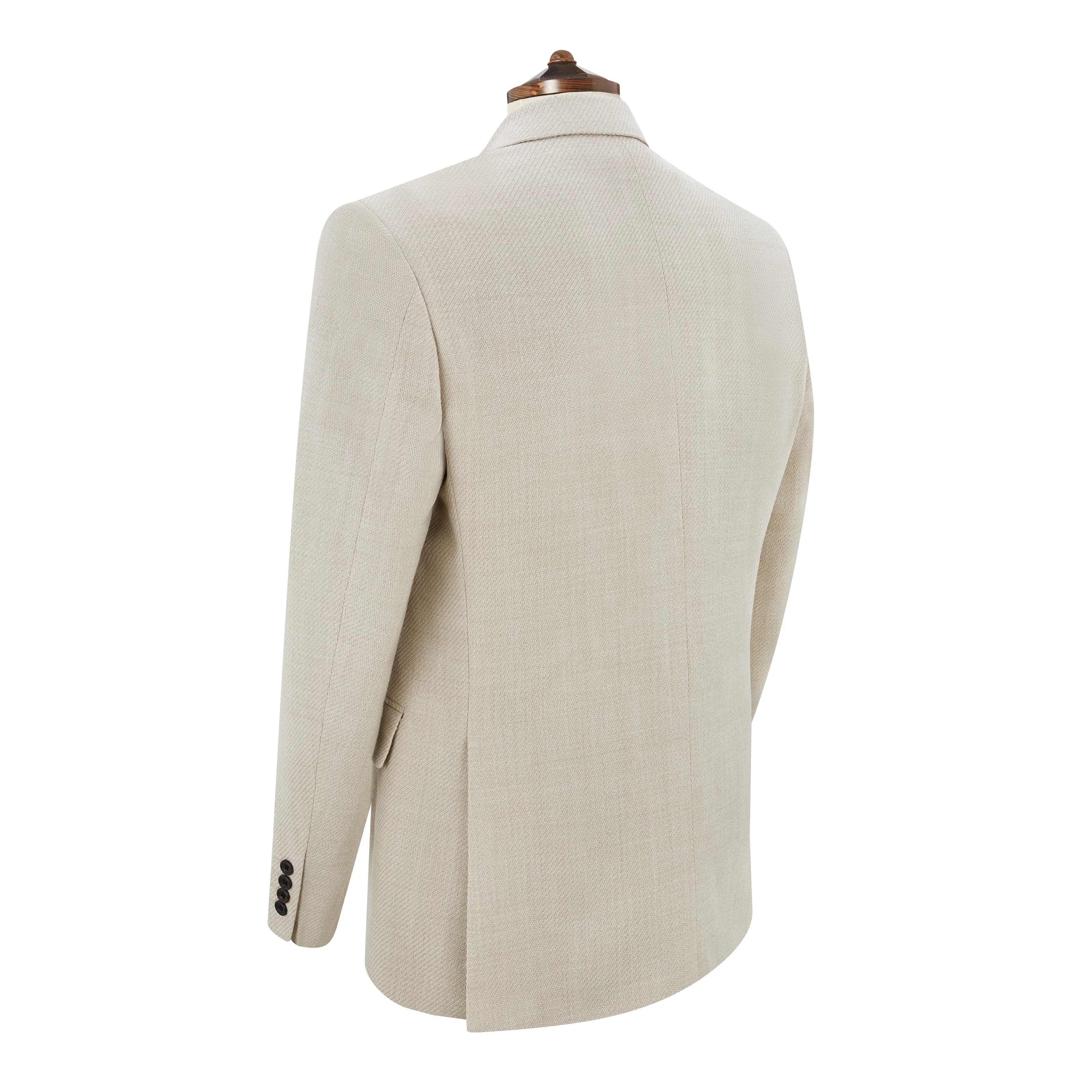William Ivory Basketweave Jacket - Image 2
