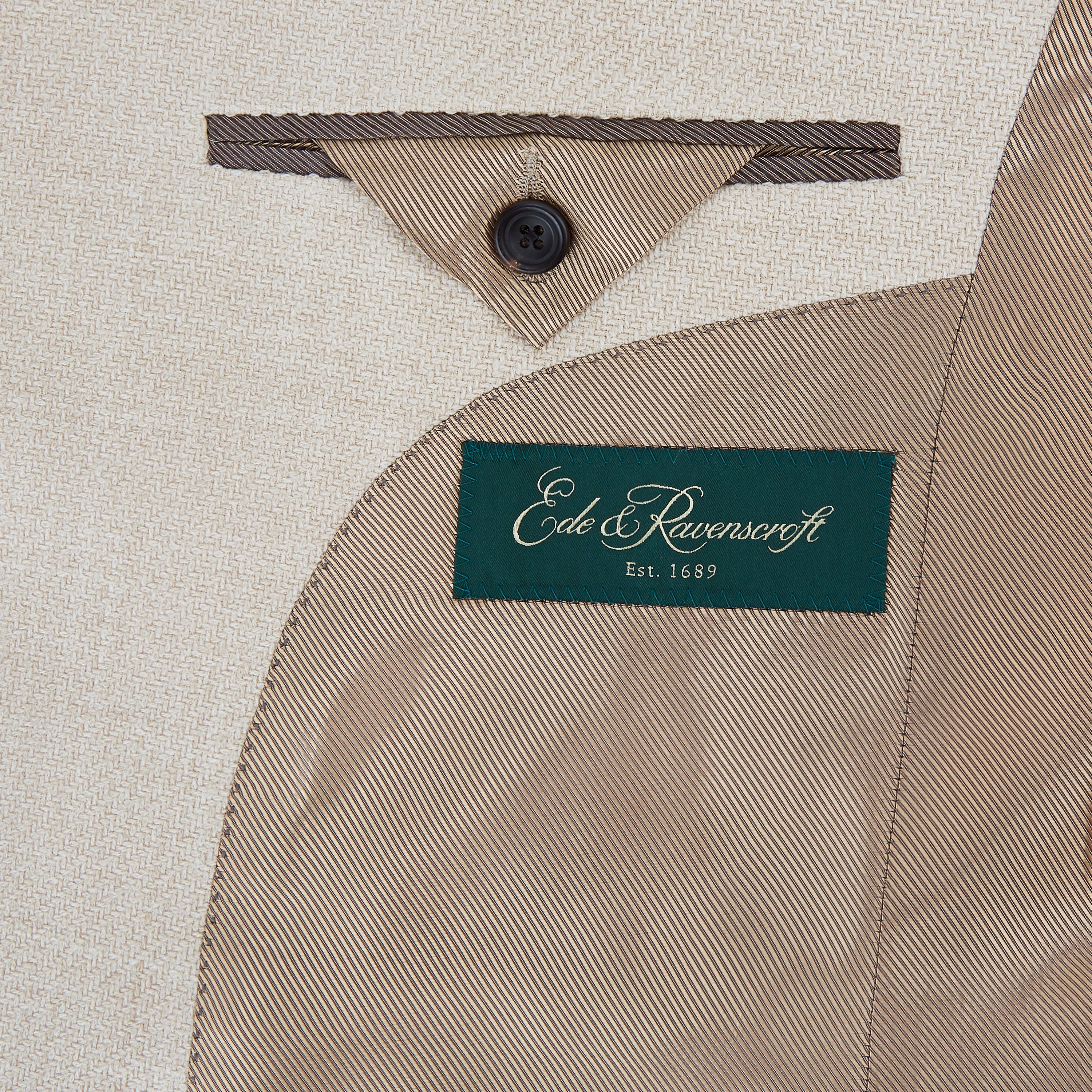 William Ivory Basketweave Jacket - Image 4