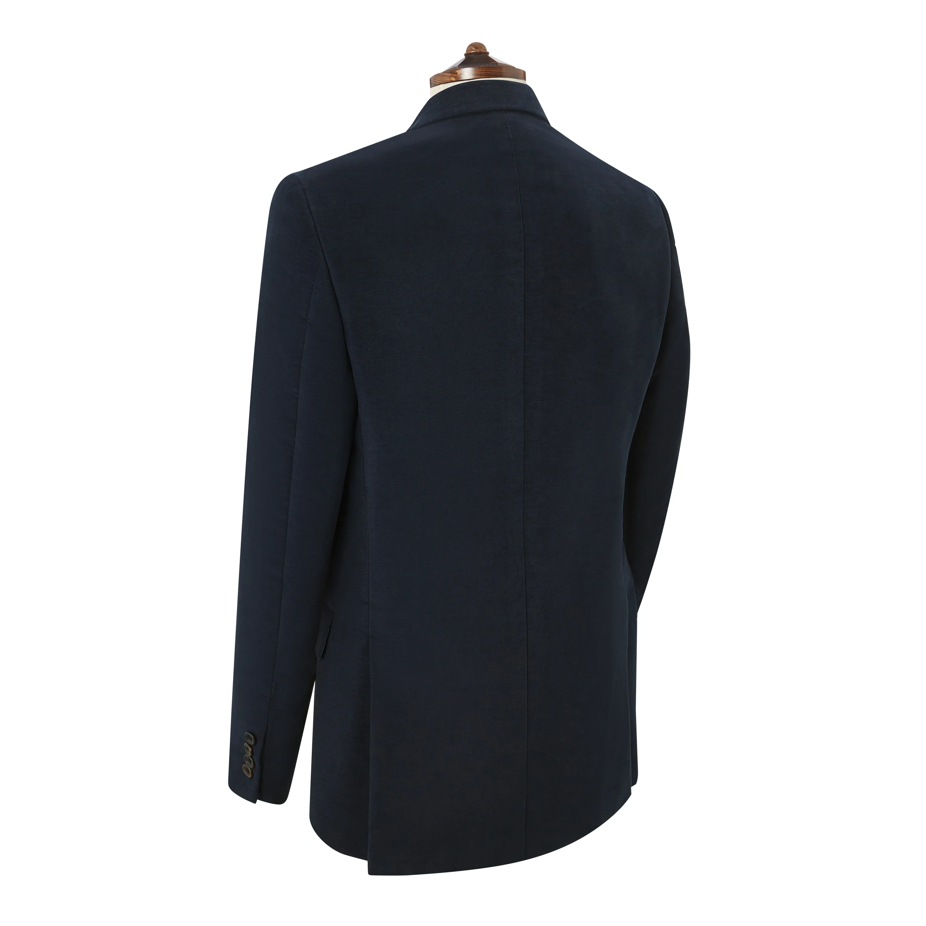 William Navy Moleskin Jacket - Image 2