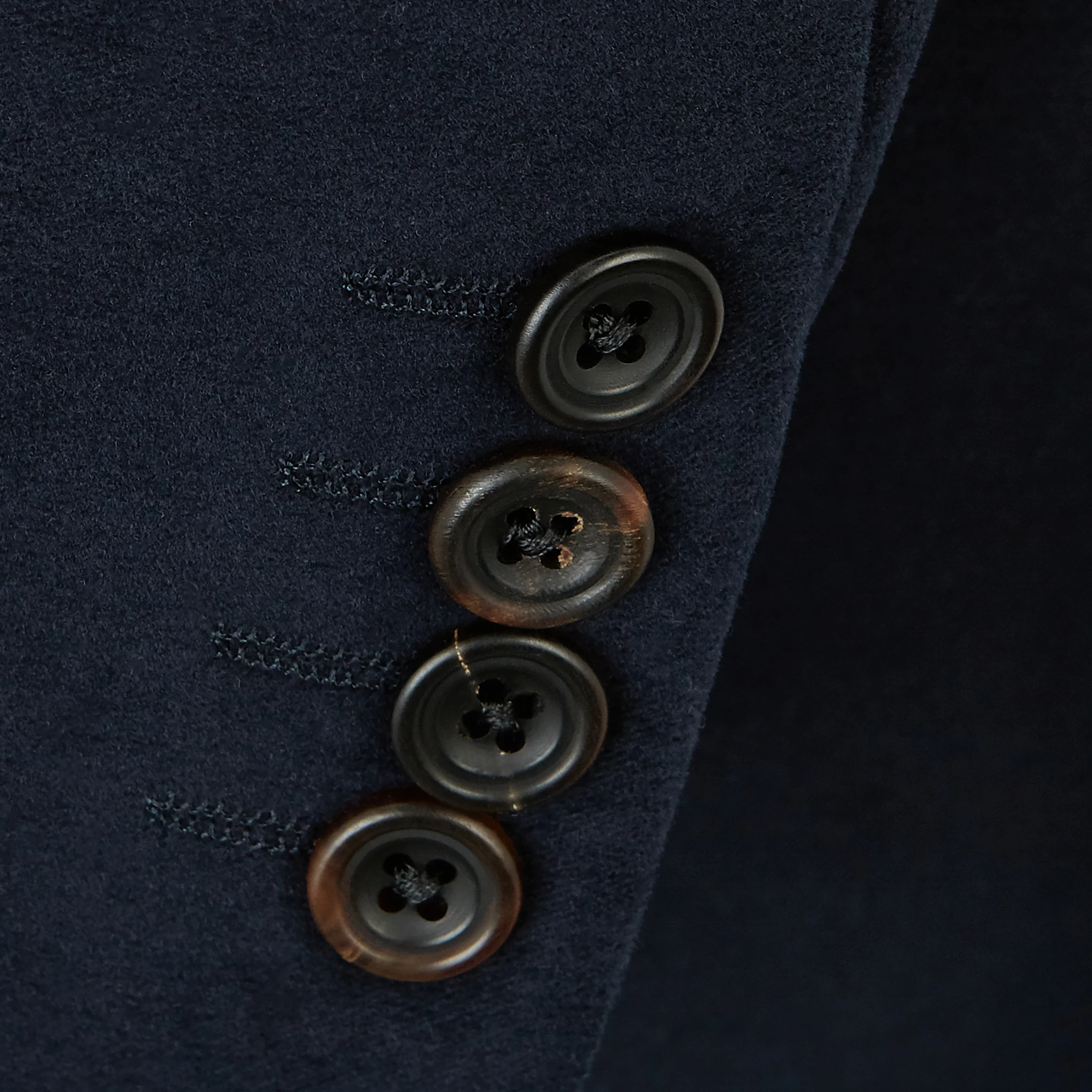 William Navy Moleskin Jacket - Image 3