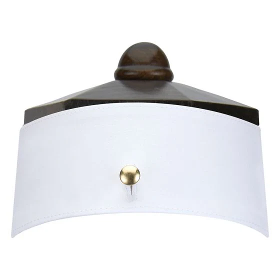 Windsor White Starched Cotton Wing Collar - Image 2