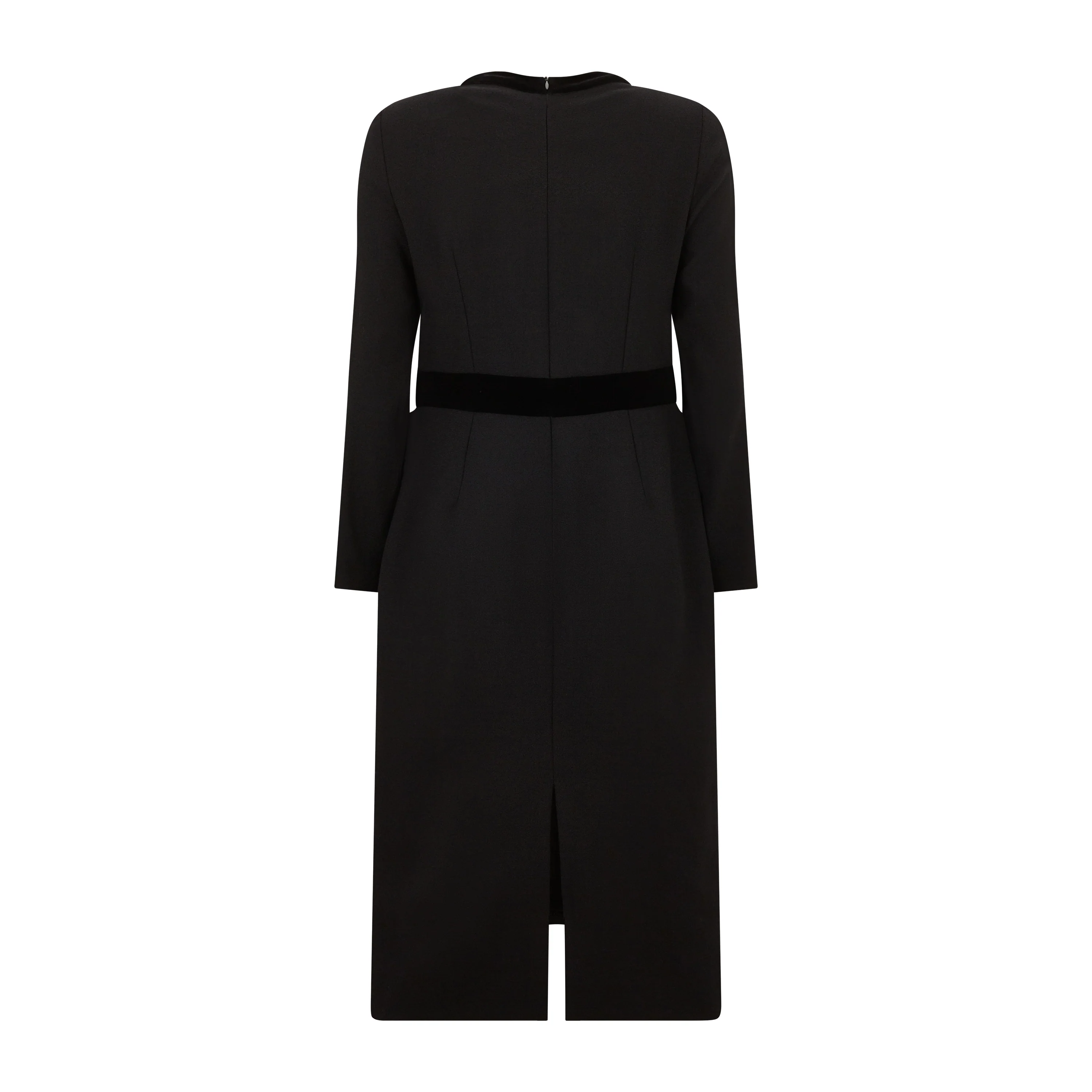Windsor Wool Crepe Pencil Dress - Image 2