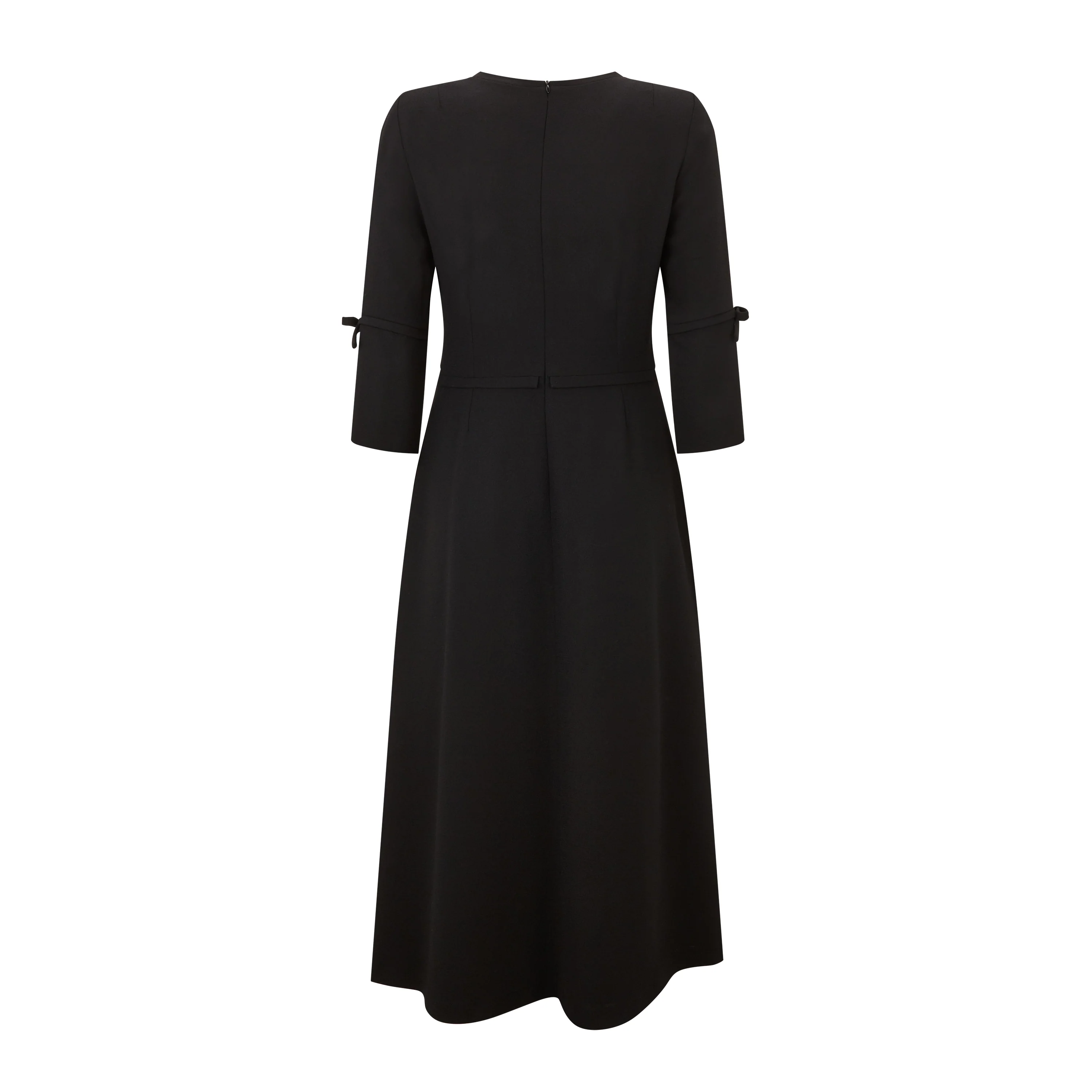 Winona Wool Crepe Dress - Image 2