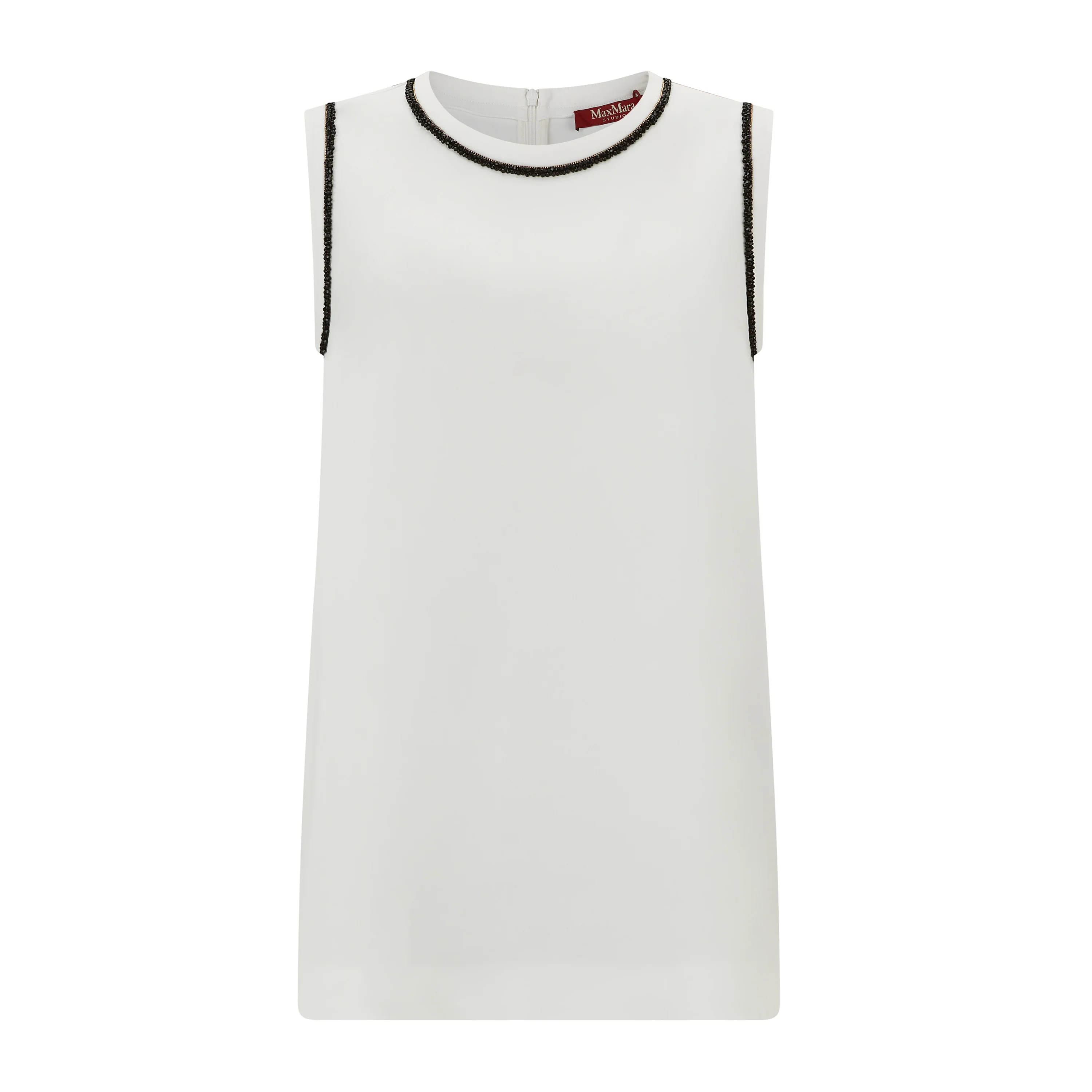 Zaino Tailored Cady Sleeveless Top